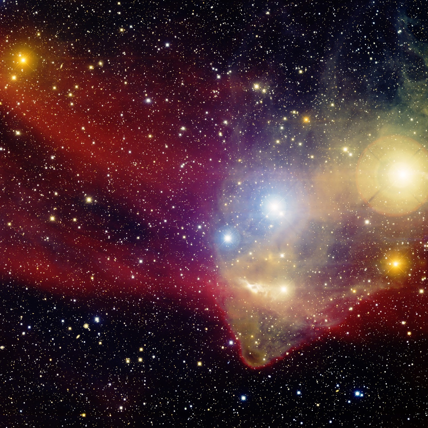 Фото 88. Звездная воронка Sh2-126