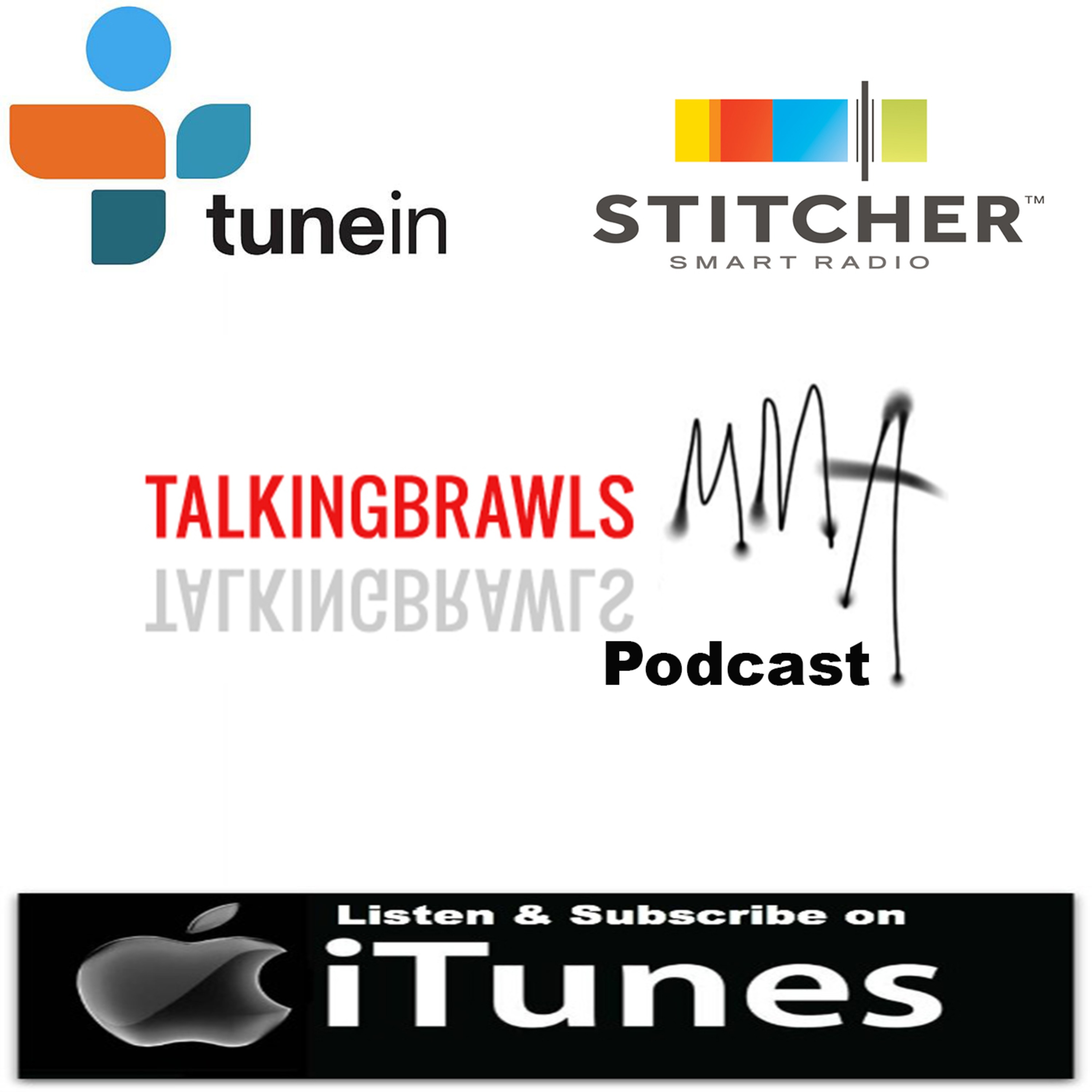 Episode 95 of the Talking Brawls MMA.com Podcast featuring: Jose Aldo's main sparring partner Jonas Bilharinho episode artwork