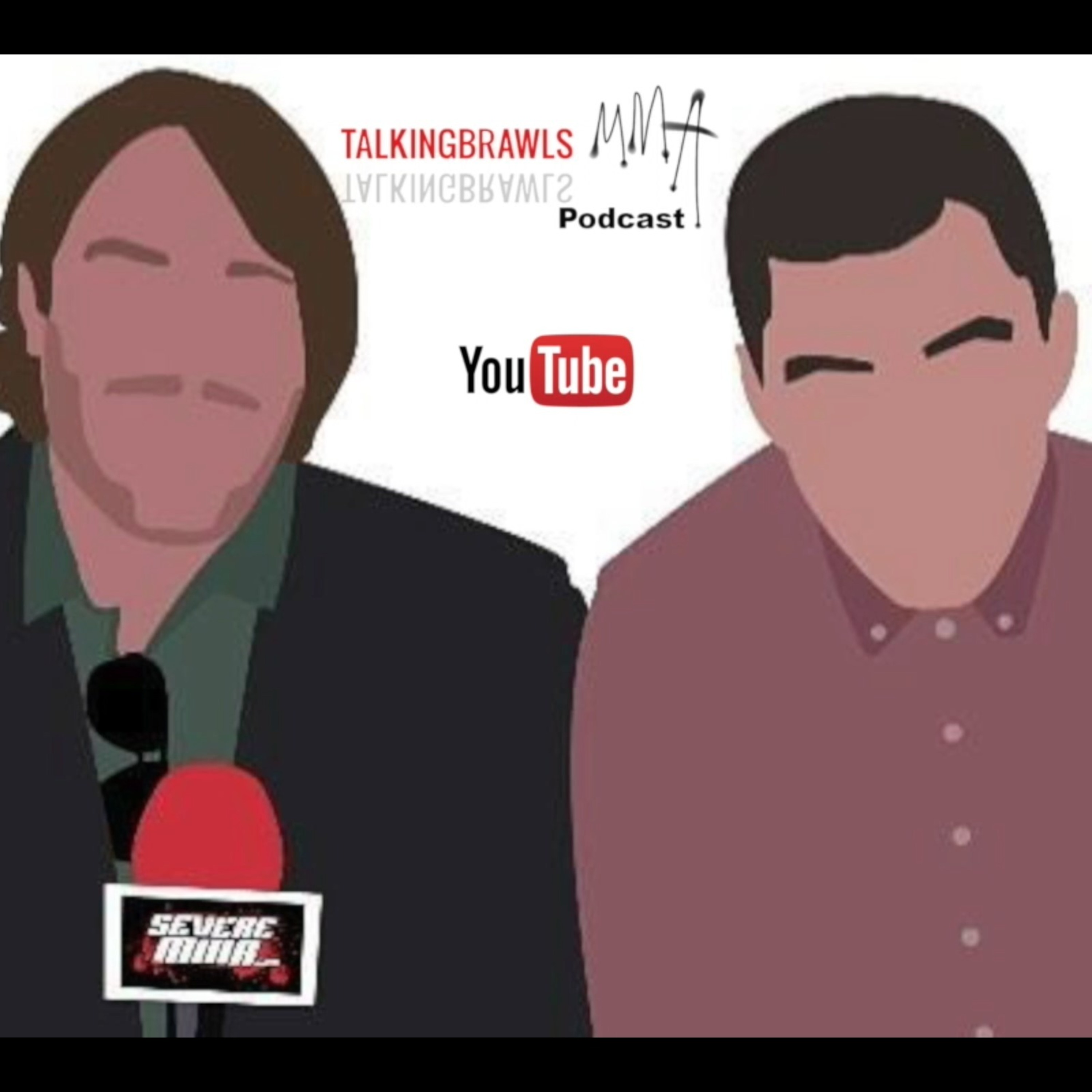 Episode 169 of Talking Brawls on SevereMMA.com featuring: Jessica Eye & Paul Felder episode artwork