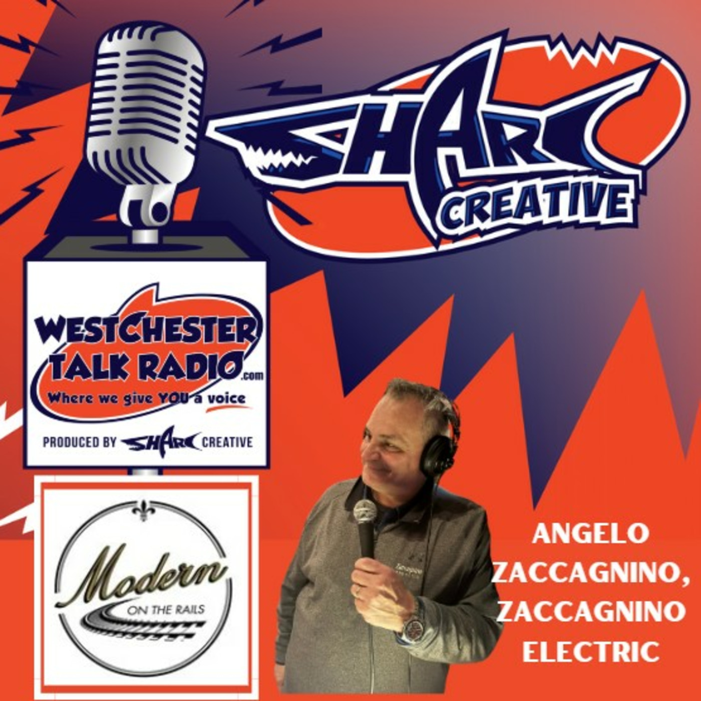 Episode 24: Tony Pec Cigar Networking Event at Modern on the Rails with host Andrew Castellano and featuring Angelo Zaccagnino, owner of Zaccagnino Electric