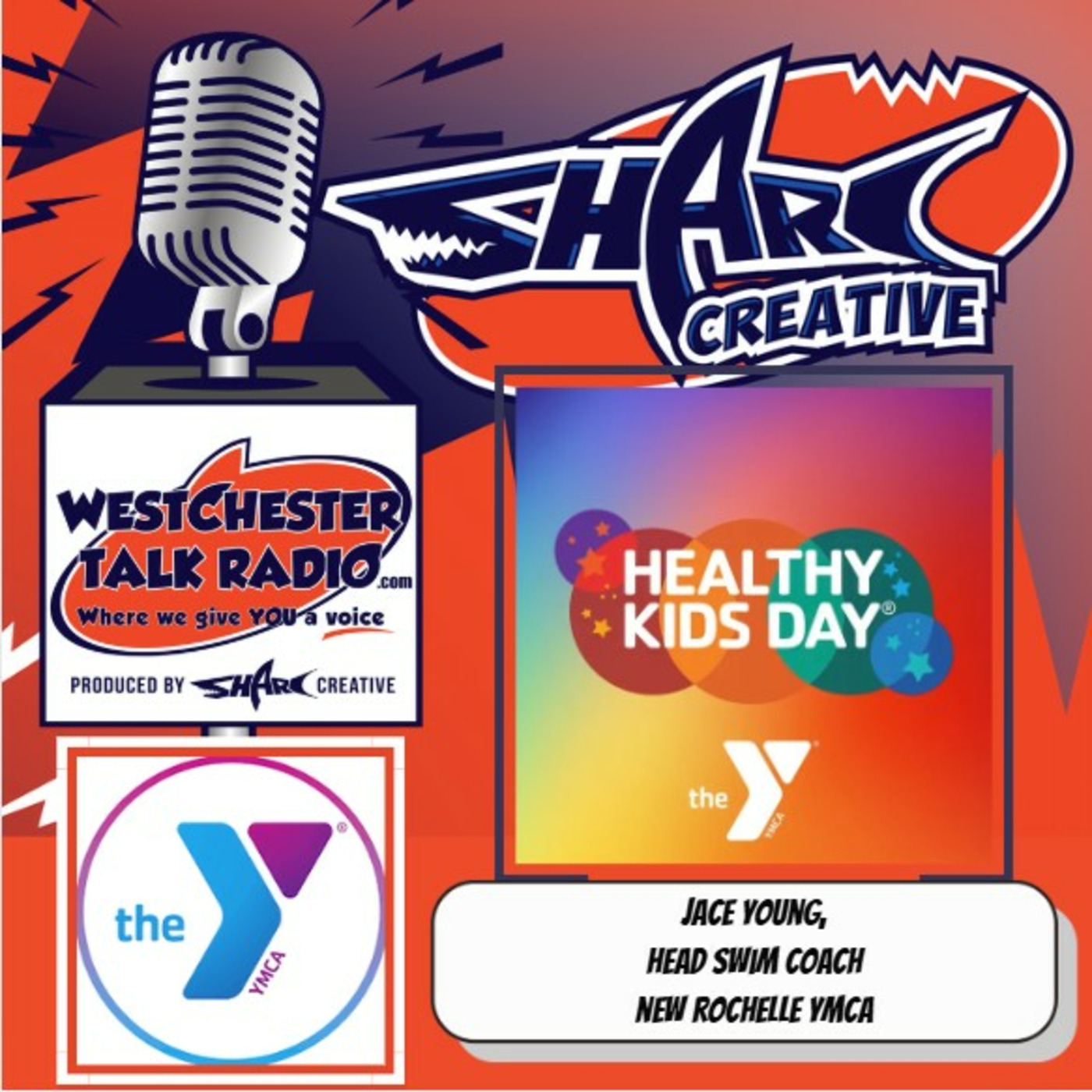 Episode 61: New Rochelle YMCA Healthy Kids Day 2025 with Host Bob Marrone and featuring Jace Young, Head Swim Coach