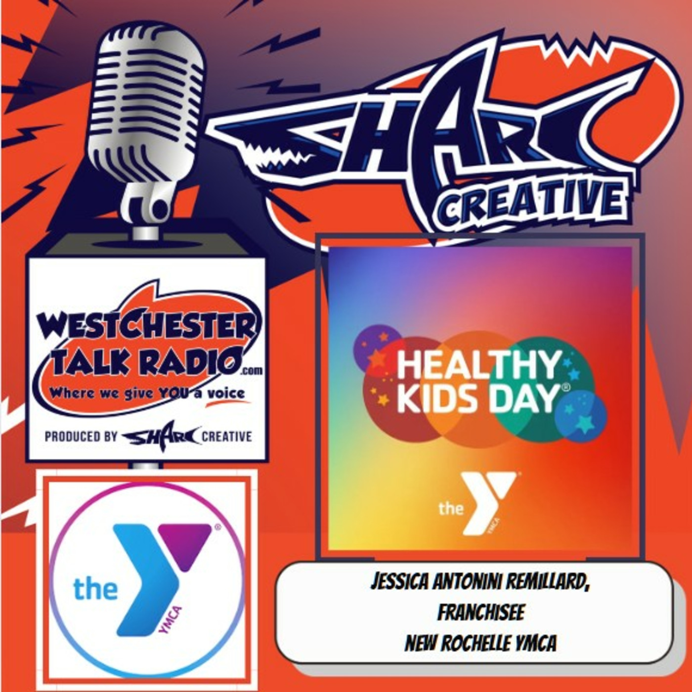 Episode 63: New Rochelle YMCA Healthy Kids Day 2025 with Host Bob Marrone and featuring Jessica Antonini Remillard, THE JOINT Chiropractic Franchisee