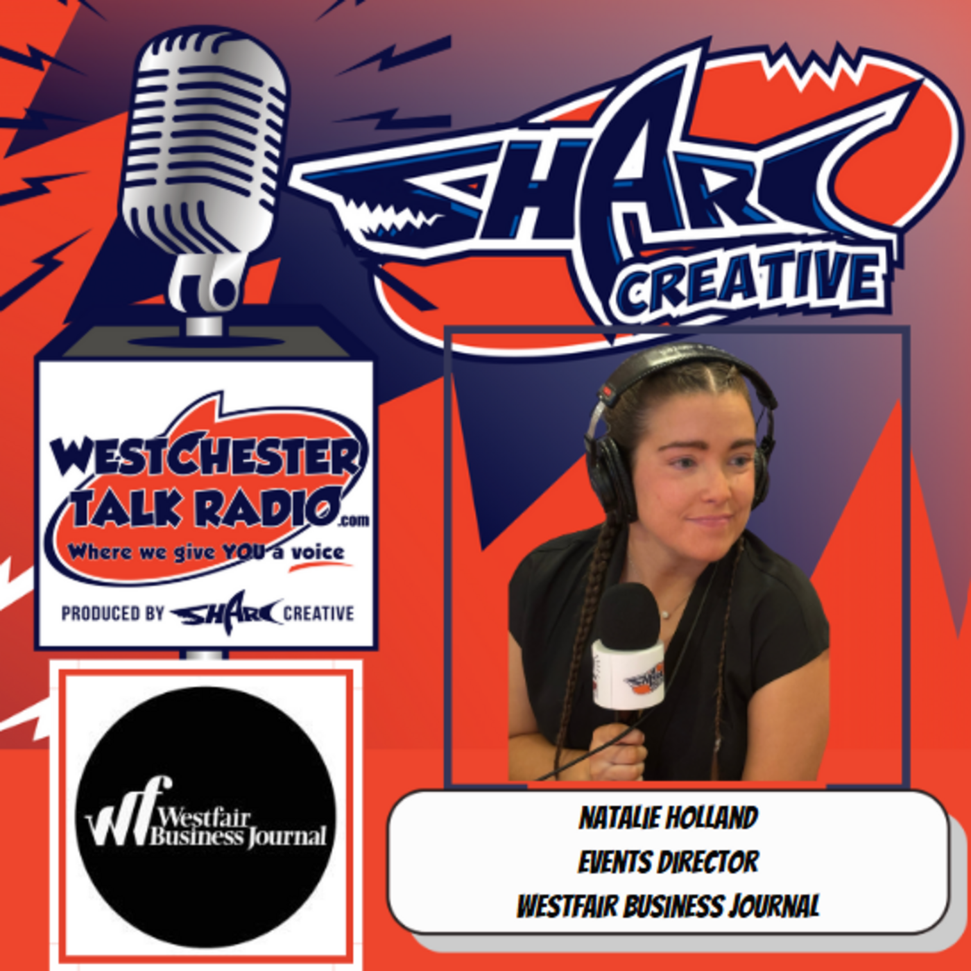 Episode 79: Westfair Communications 40 Under Forty with host Joan Franzino, and featuring Natalie Holland, Events Director, Westfair Business Journal