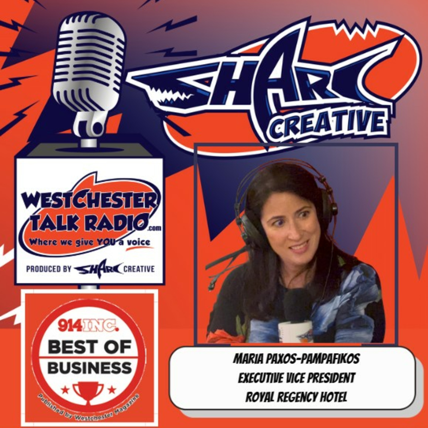 Episode 135: 914INC.'s 2025 Best Of Business, with host Bob Marrone and featuring Maria Paxos-Pampafikos, Executive VP of the Royal Regency Hotel episode artwork