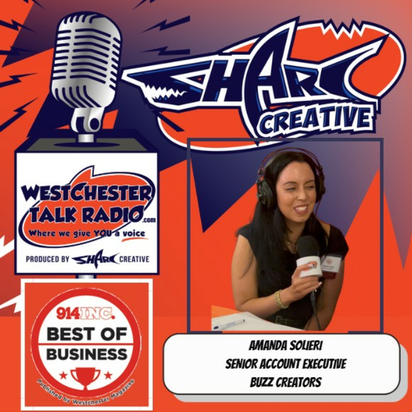 Episode 136: 914INC.'s 2025 Best Of Business, with host Bob Marrone and featuring Amanda Solieri, Senior Account Executive at Buzz Creators episode artwork