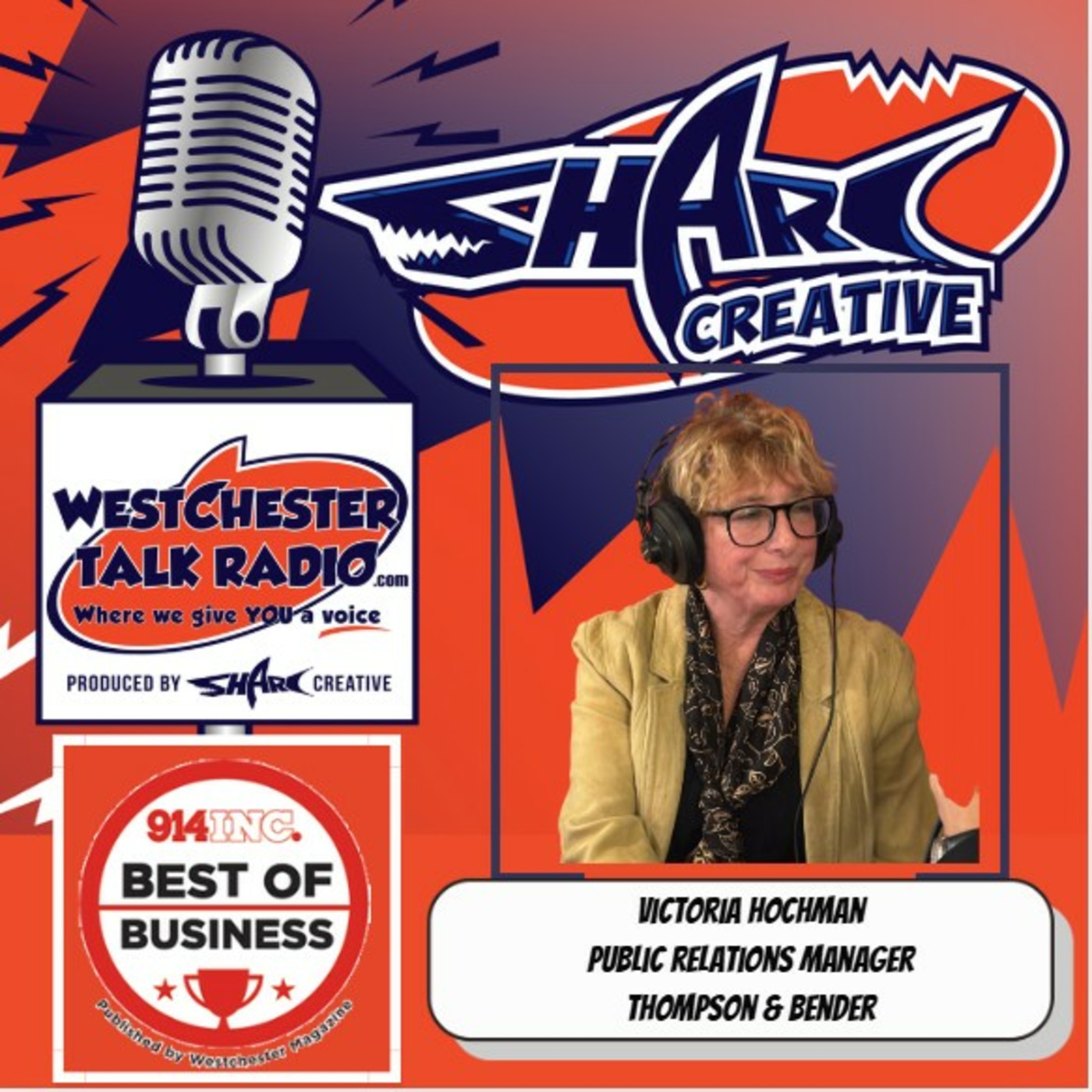 Episode 139: 914INC.'s 2025 Best Of Business, with host Bob Marrone and featuring Victoria Hochman, Public Relations Manager at Thompson & Bender episode artwork