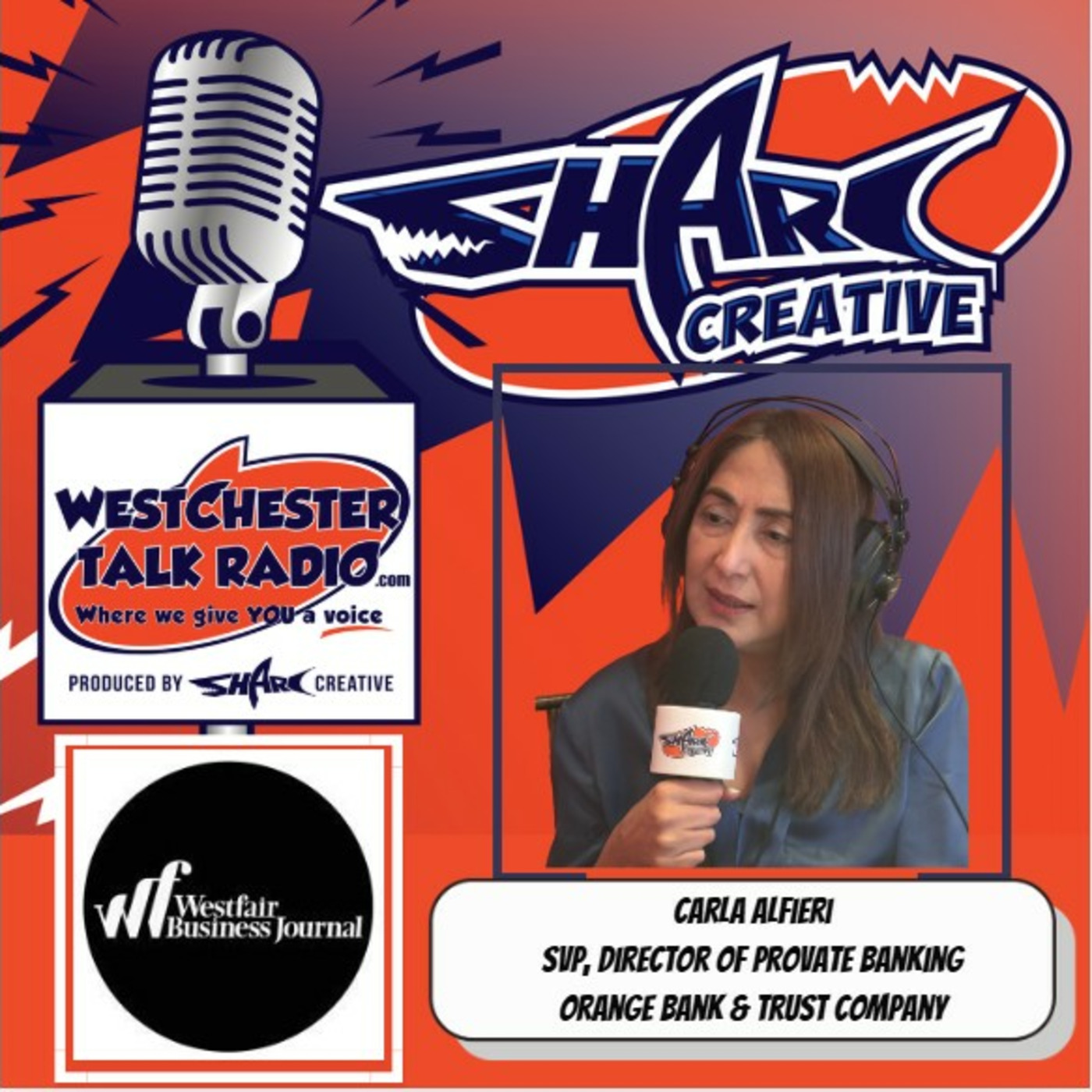 Episode 146: Westfair Business Journal's 2025 Women Innovators In Our Region, featuring honoree Carla Alfieri, Senior Vice President and Director of Private Banking at Orange Bank & Trust Company episode artwork