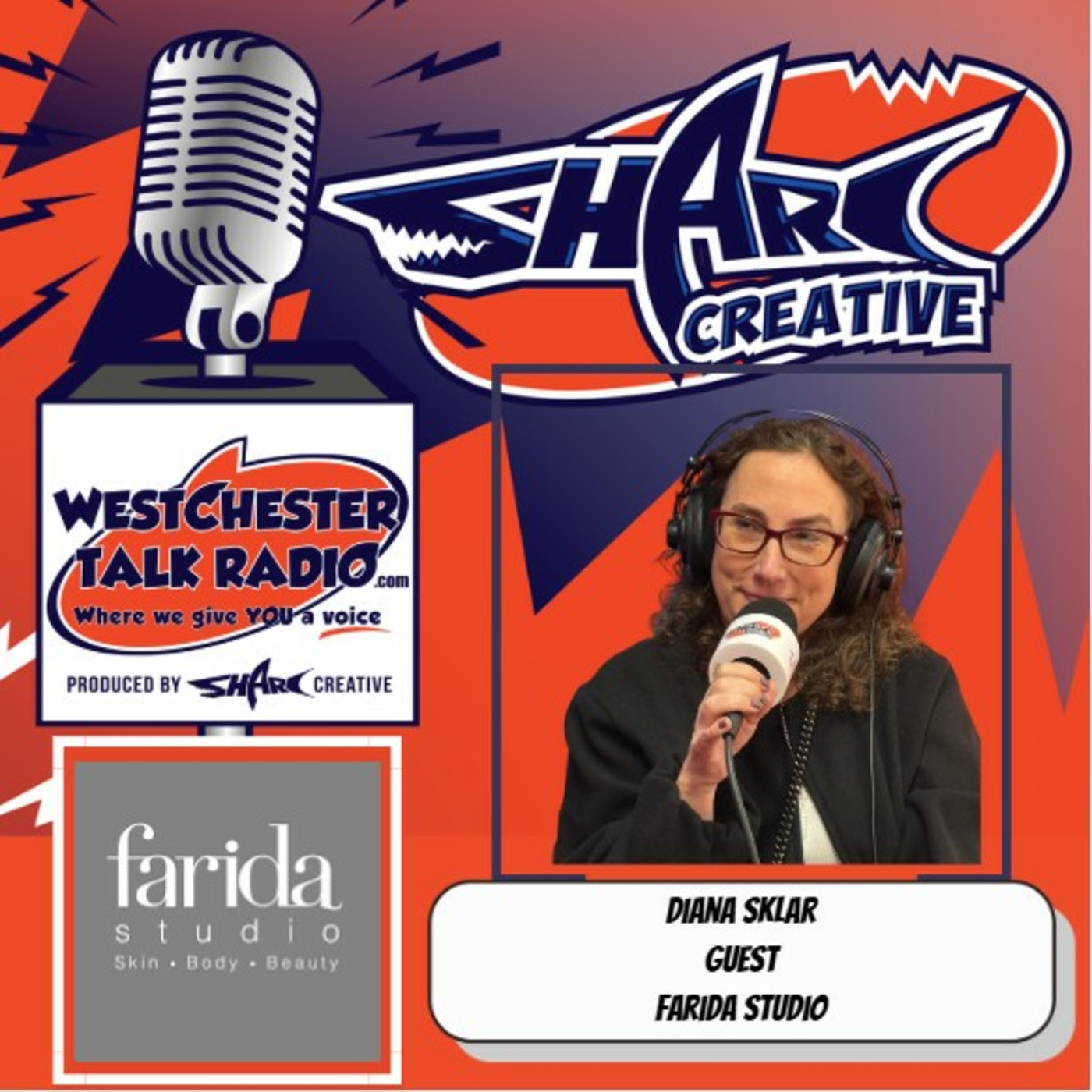 Episode 204: Grand Opening of Farida Studio in White Plains, NY Featuring Diana Sklar, Frequent Guest of Farida Studio episode artwork