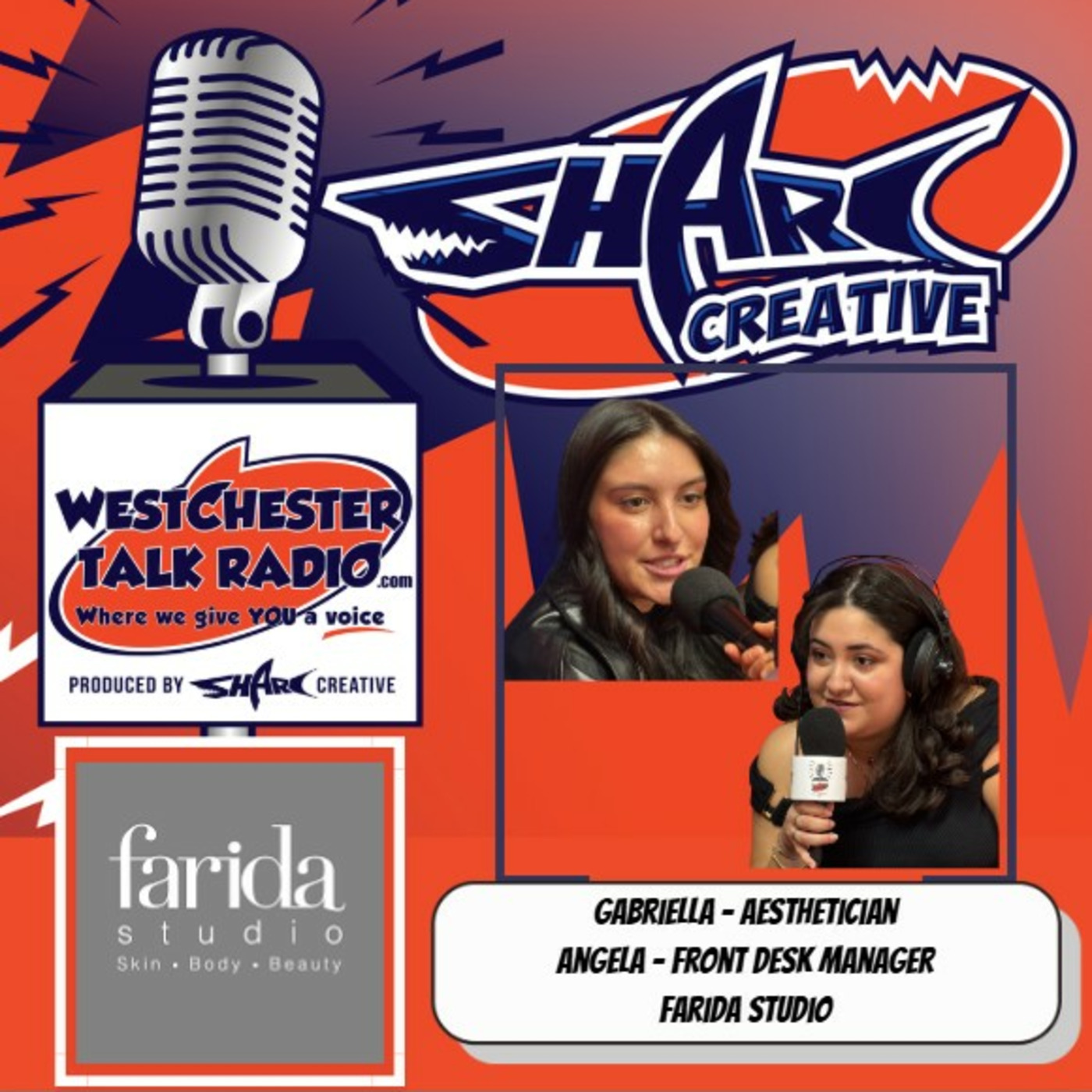 Episode 206: Grand Opening of Farida Studio in White Plains, NY Featuring Gabrielle, Farida Studio Aesthetician, and Angela, Farida Studio Front Desk Manager episode artwork
