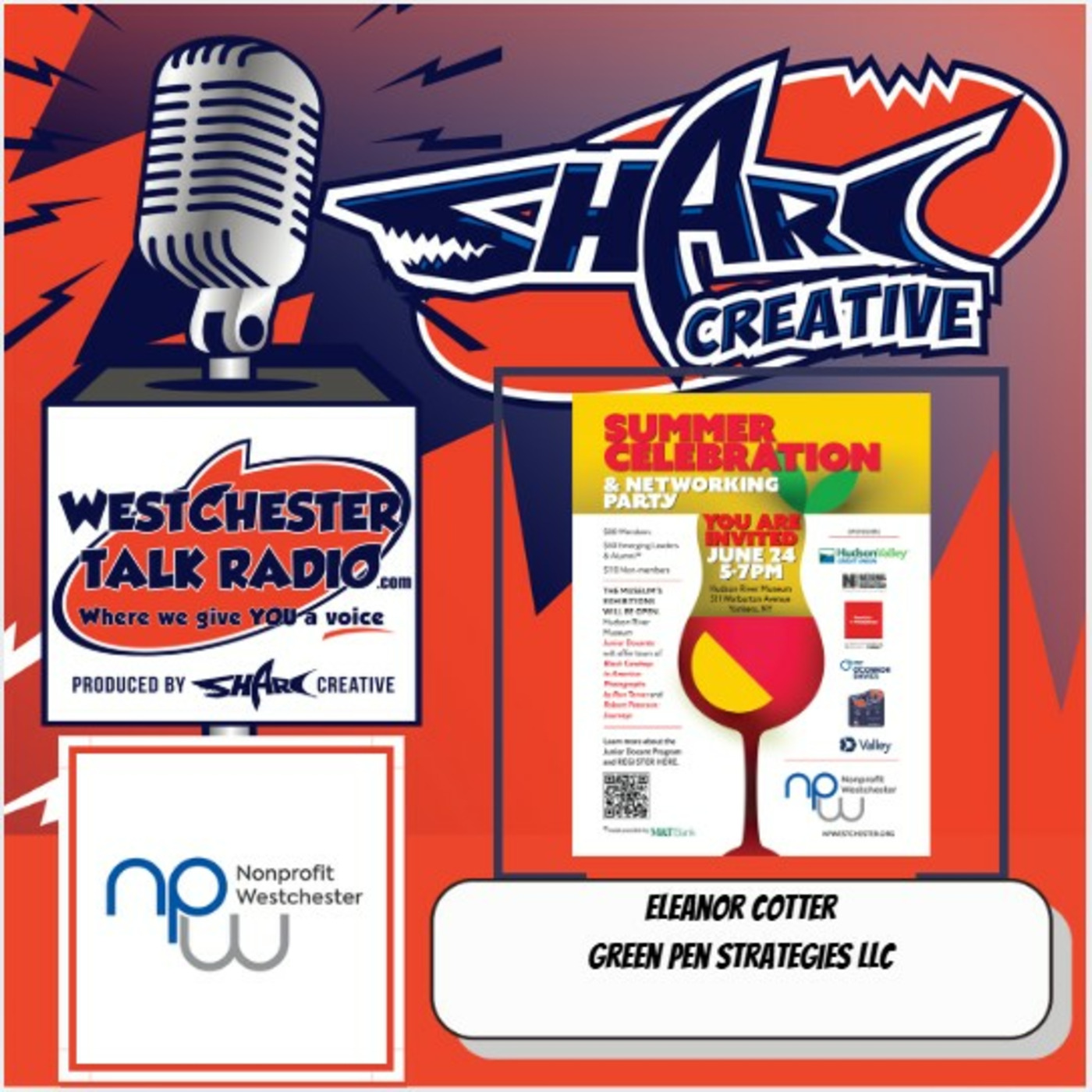 Nonprofit Westchester 2026 Summer Celebration & Networking Party, featuring Eleanor Cotter, Green Pen Strategies LLC episode artwork