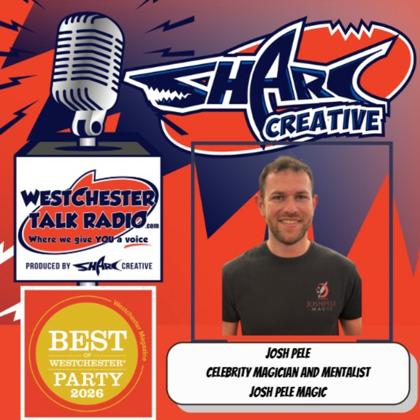 Westchester Magazine’s 2026 Best Of Westchester Party, featuring Josh Pele, Celebrity Magician and Mentalist episode artwork