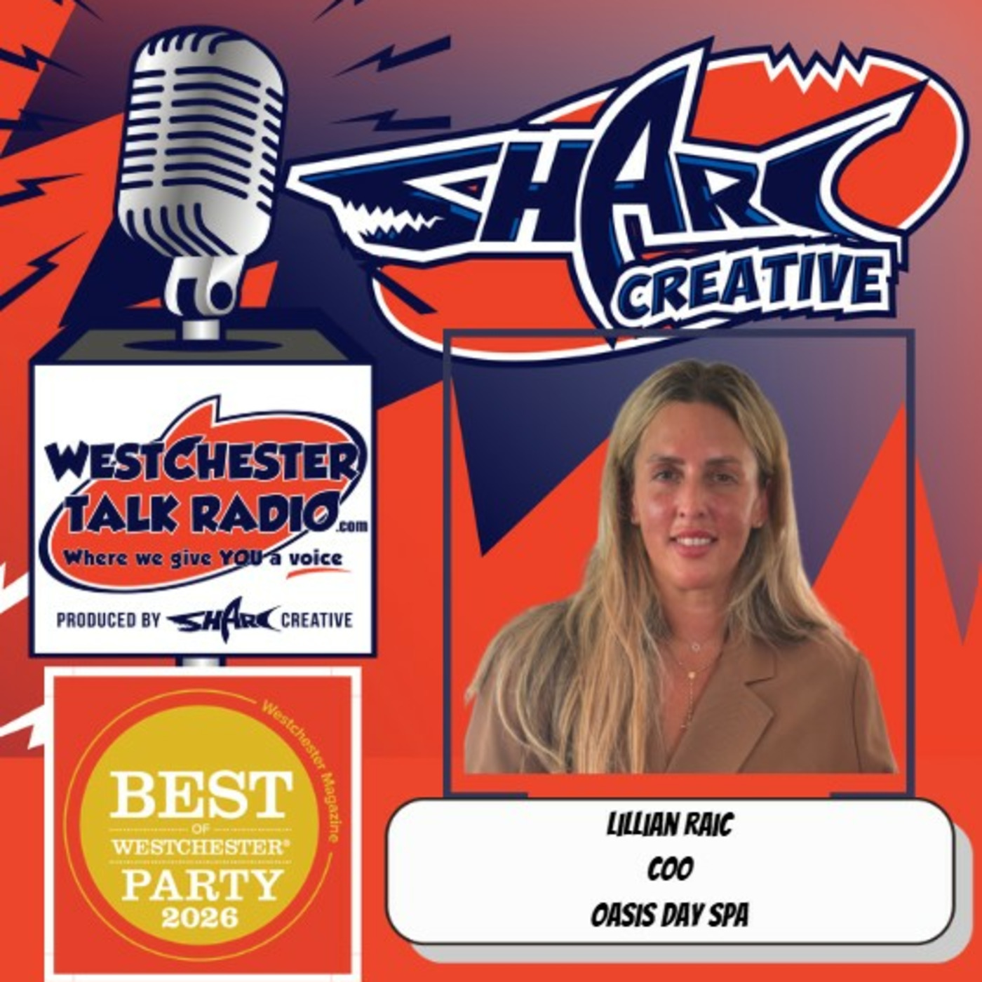 Westchester Magazine’s 2026 Best Of Westchester Party, featuring Lillian Raic, COO of Oasis Day Spa episode artwork