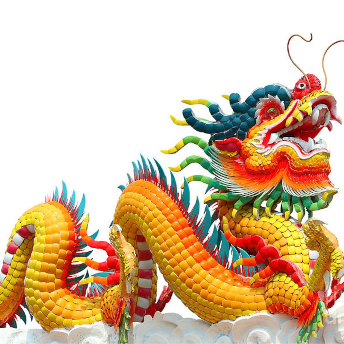 Символы китайского нового года дракон