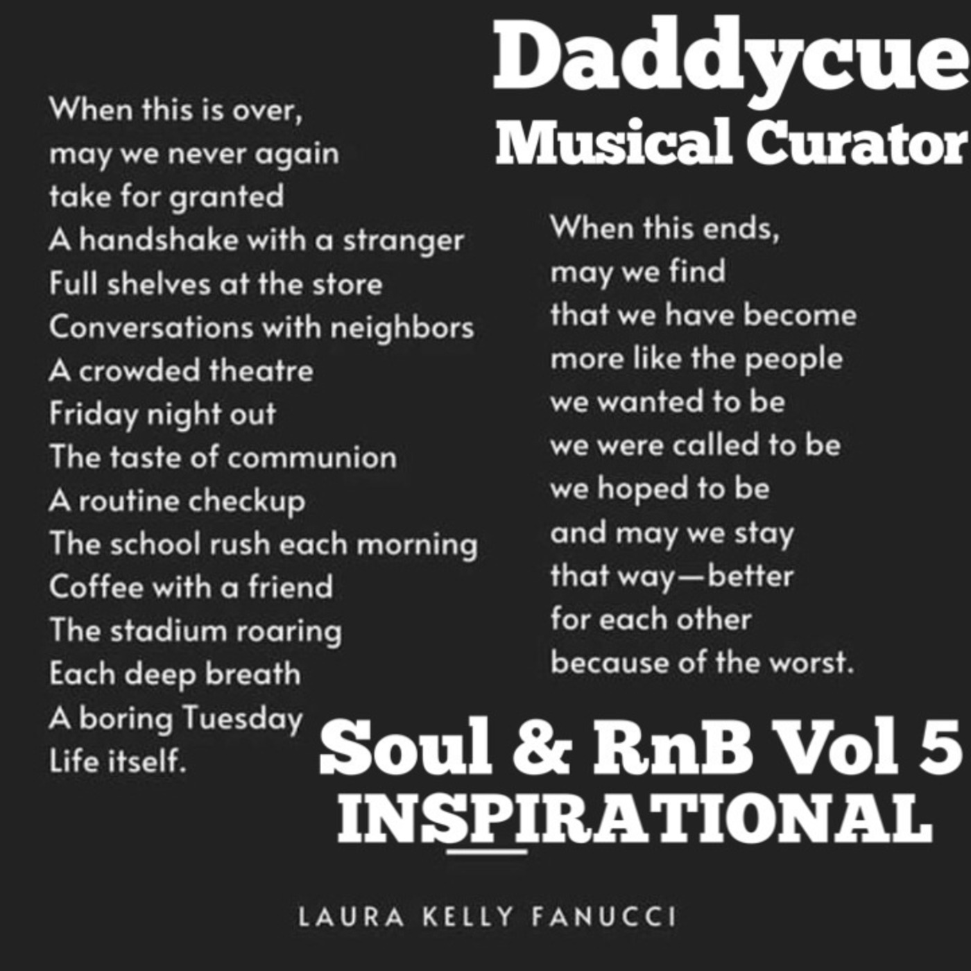 Daddycue Musical Curator - RnB & Soul Vol 5 - Inspirational