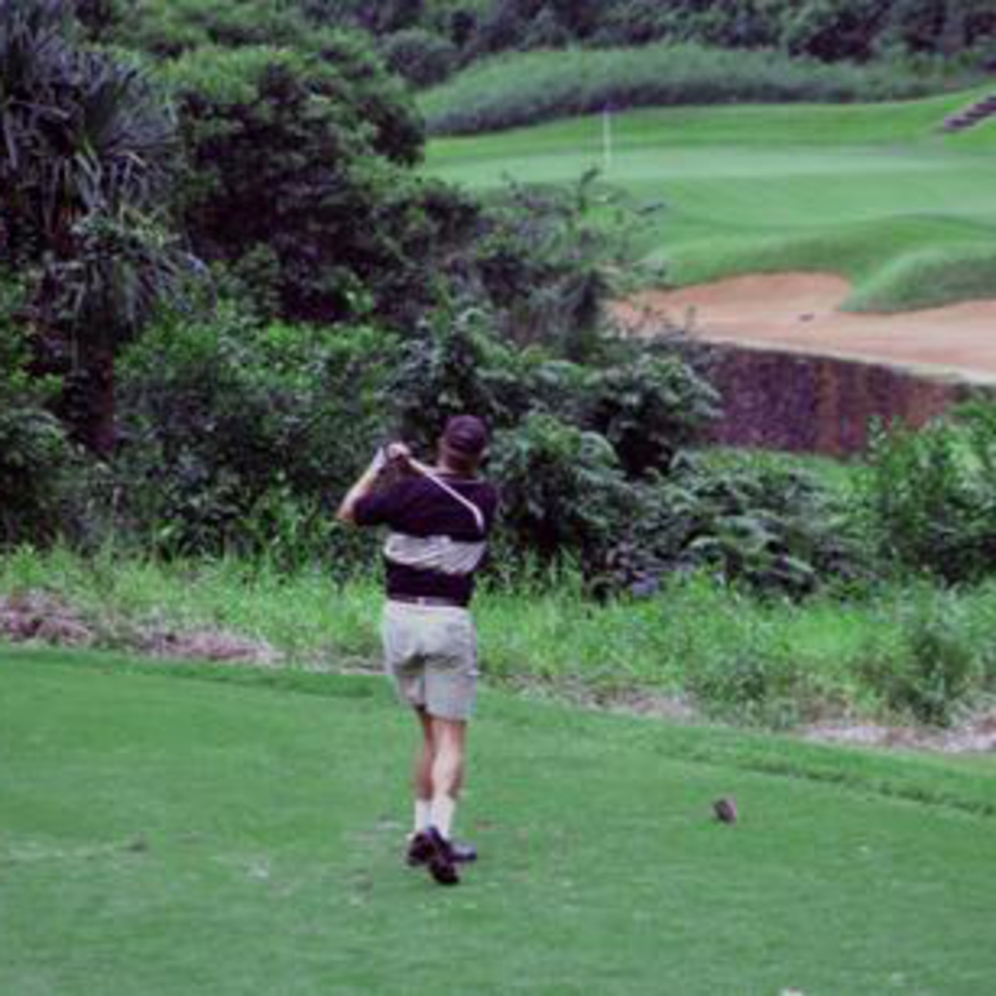 Golfing in Hawaii