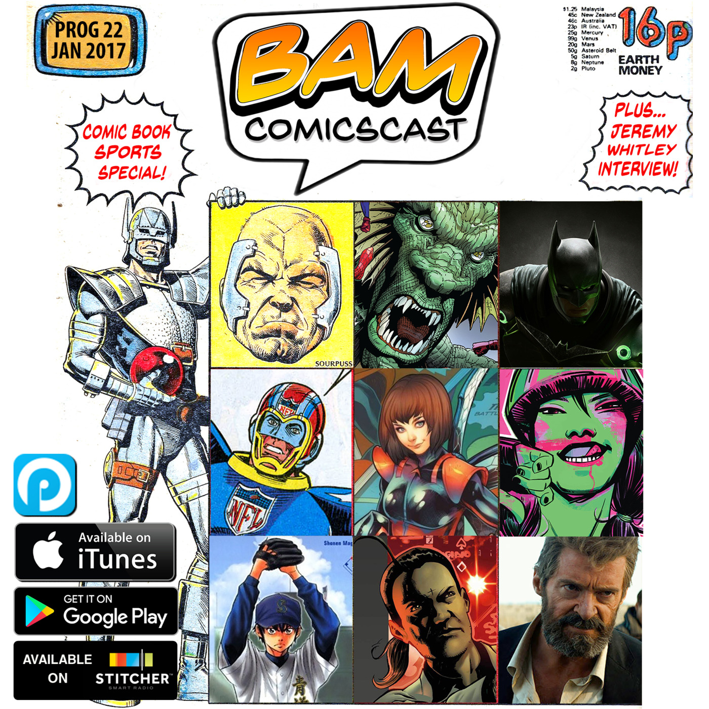 22. Unstoppable Wasp (Jeremy Whitley interview), SLAM! Roller Derby Veteran's Review