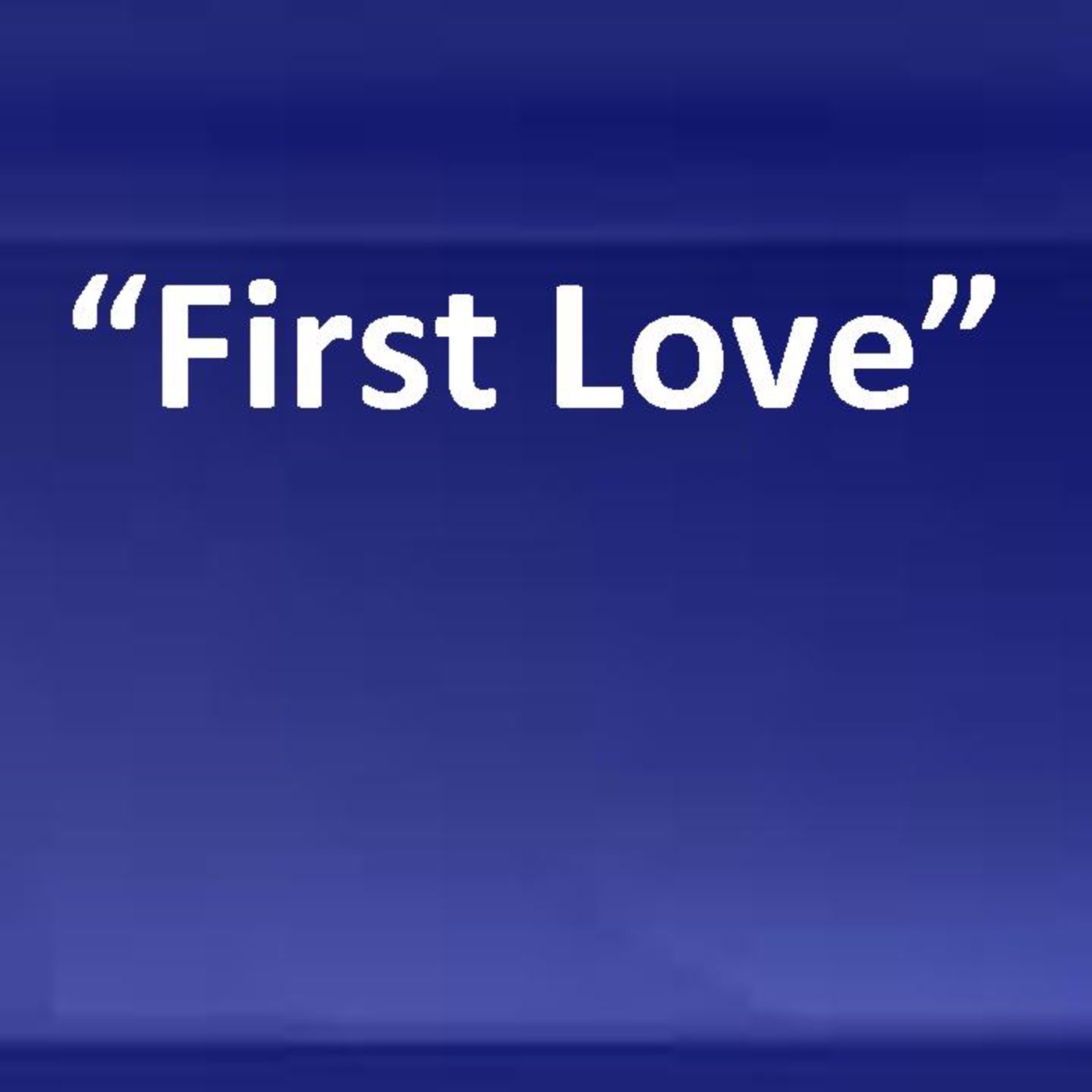 First Love episode artwork