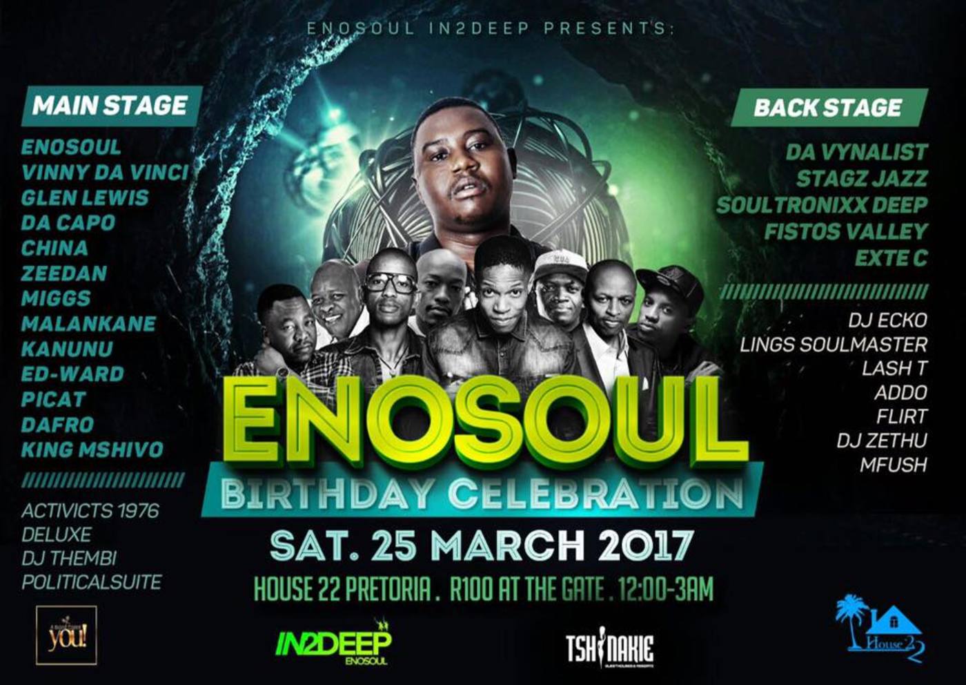 Enosoul In2Deep003-Mixed By Enosoul(Mar2017) Birthday Mix episode artwork