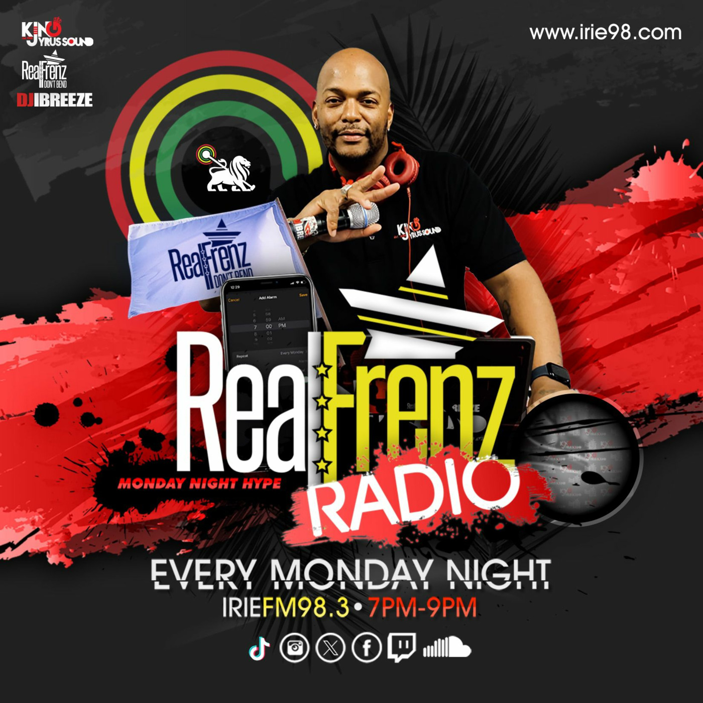 Monday Night Hype  - DJ iBreeze LIVE on Irie 98