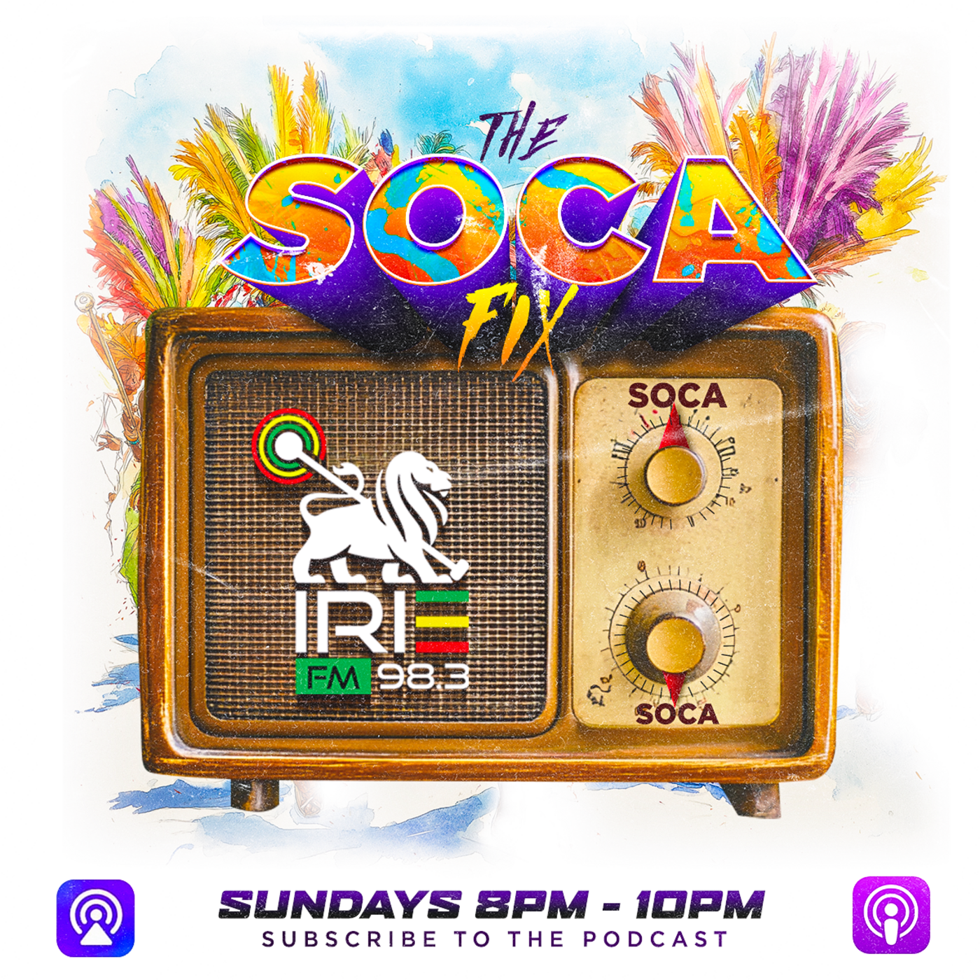 The Soca Fix (9.22.2024) - Markie T LIVE on Irie 98