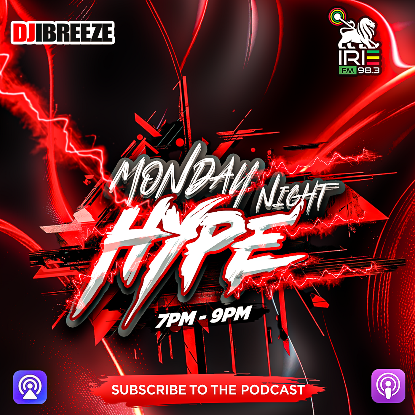 Monday Night Hype (9.30.2024) - DJ iBreeze (King Jyrus) LIVE on Irie 98