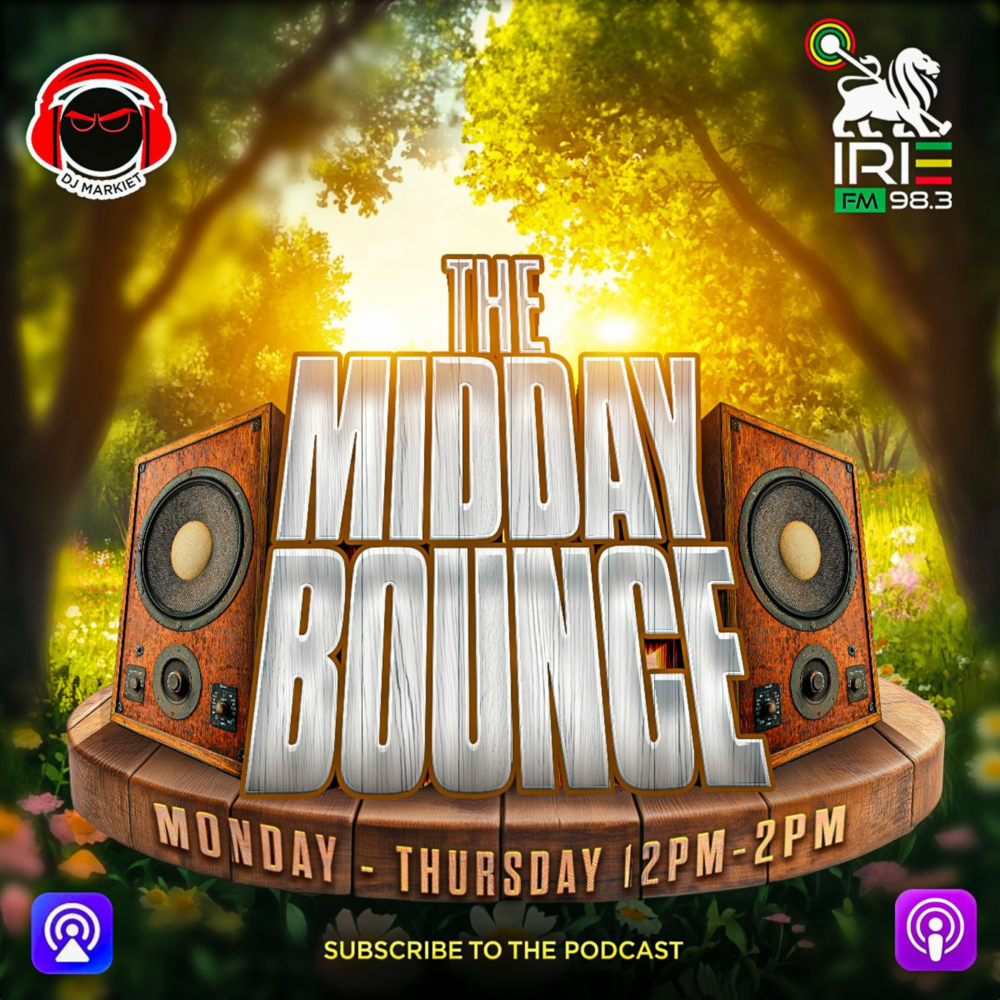 The Midday Bounce (10.01.2024) - DJ Markie T Live on Irie 98 