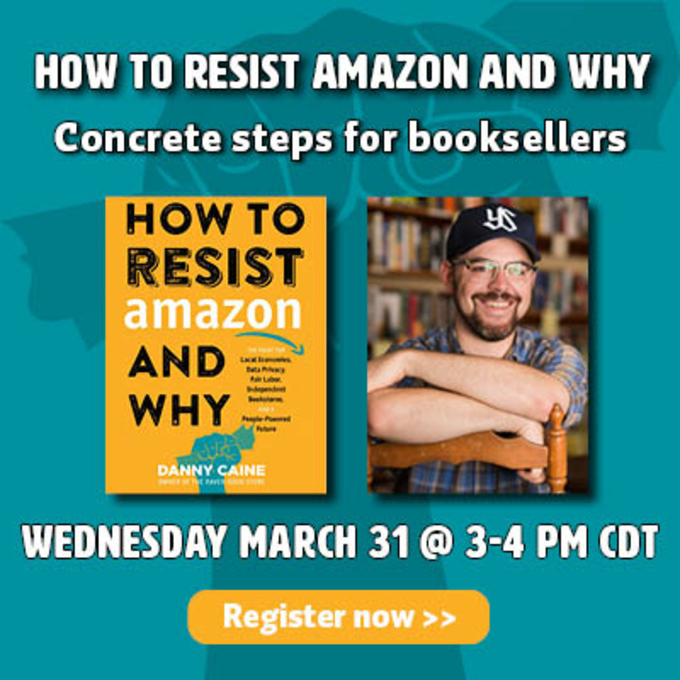 Episode 151: How to Resist Amazon (and Why) with Danny Caine (Raven Bookstore) episode artwork