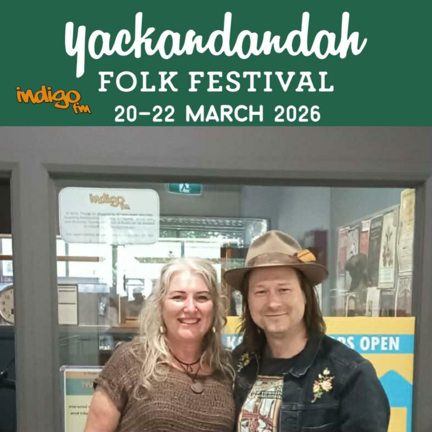 Yackandandah Folk Festival 2026 - Les Thomas chats with Tiff