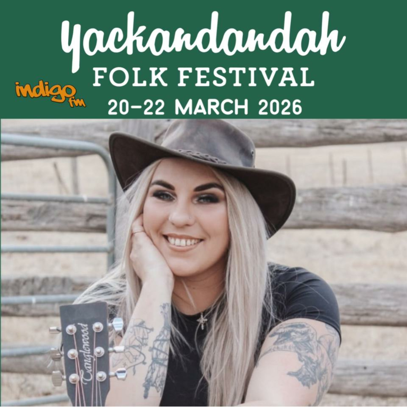 Yackandandah Folk Festival 2026 - Miss Mikaila chats with AC