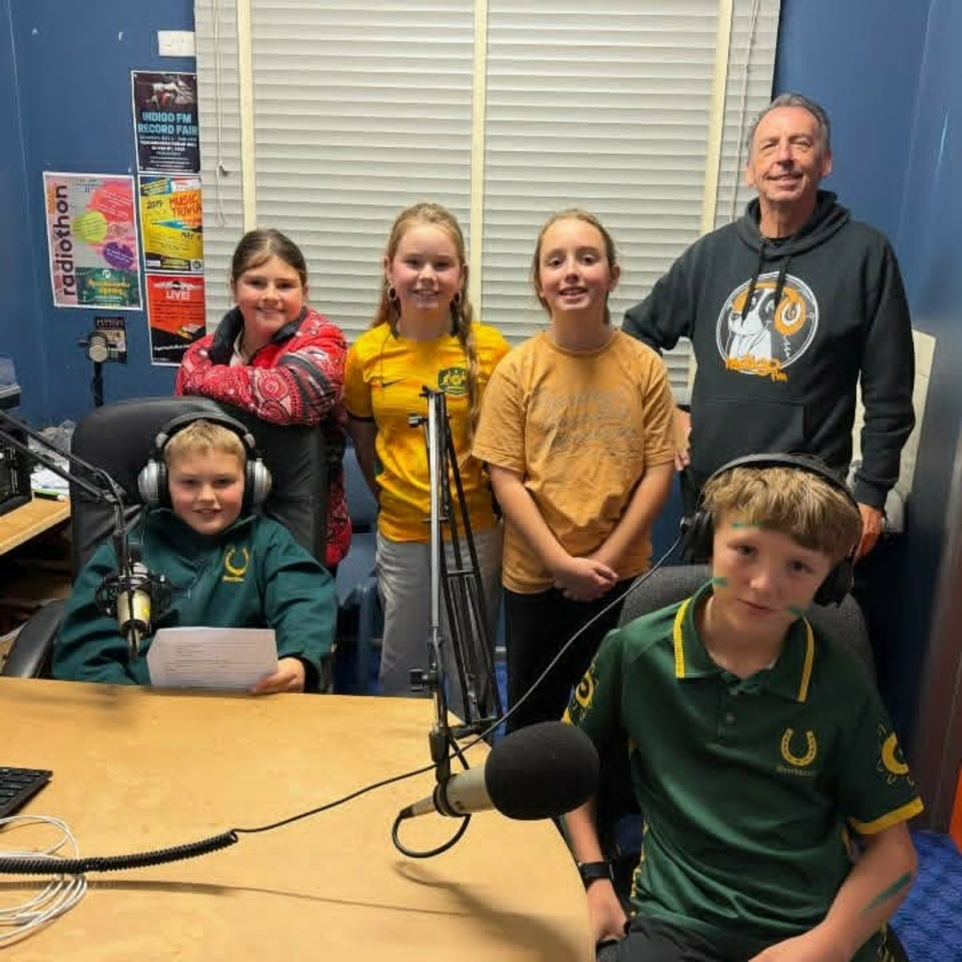 Episode 1296: Beechworth Primary School 2026 - Murphy, Eddie, Greta, Aulay + Pyper - 26 June 2026 episode artwork