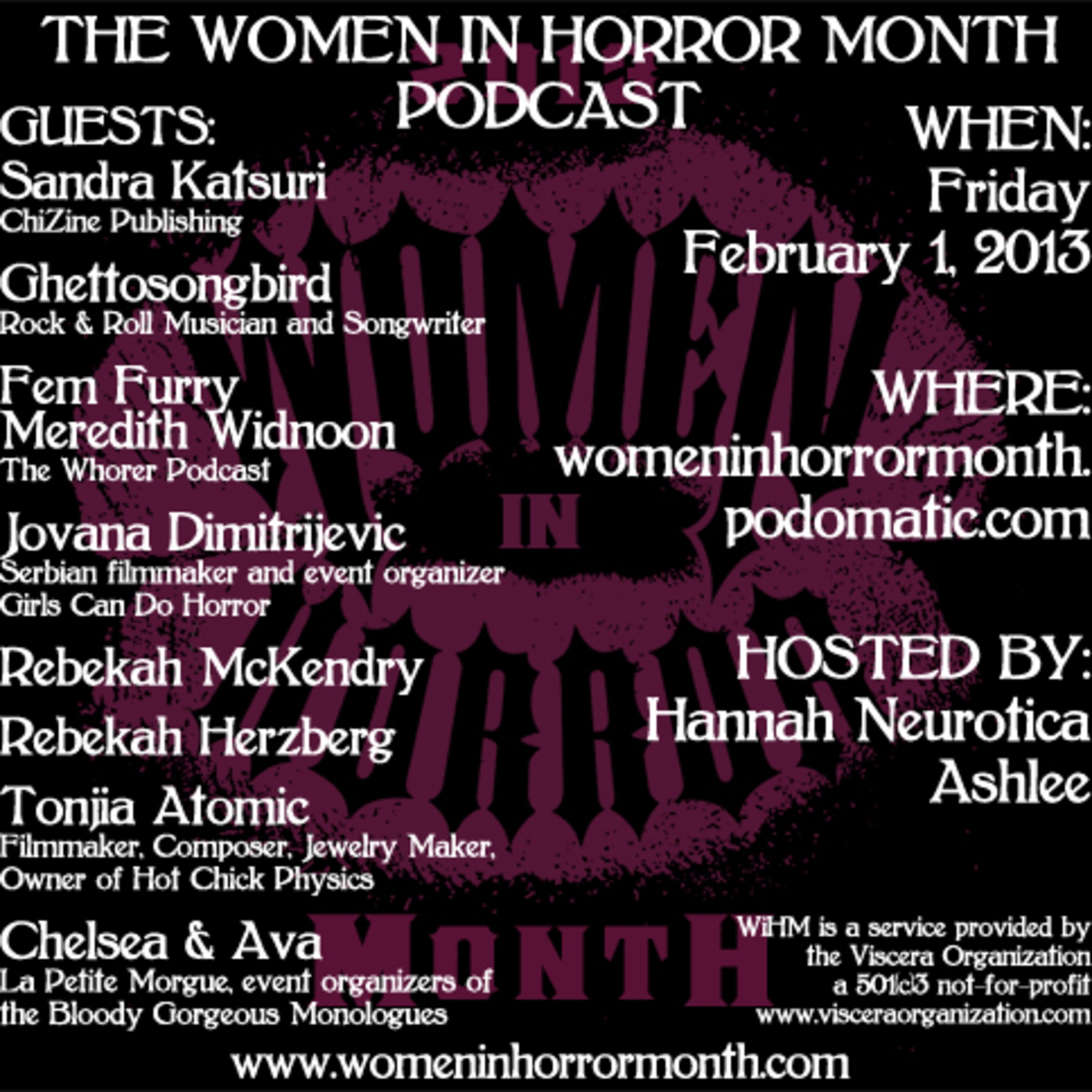 The First Official Women in Horror Month Podcast: Part Two episode artwork