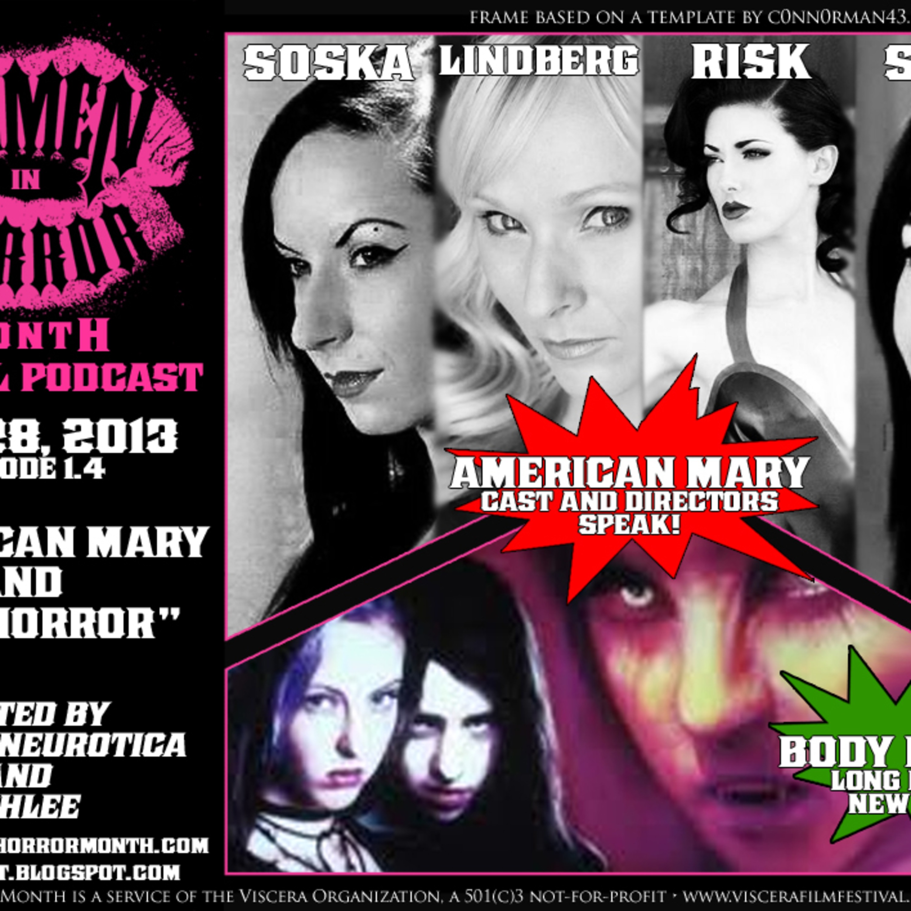 Episode 4: American Mary & Body Horror episode artwork
