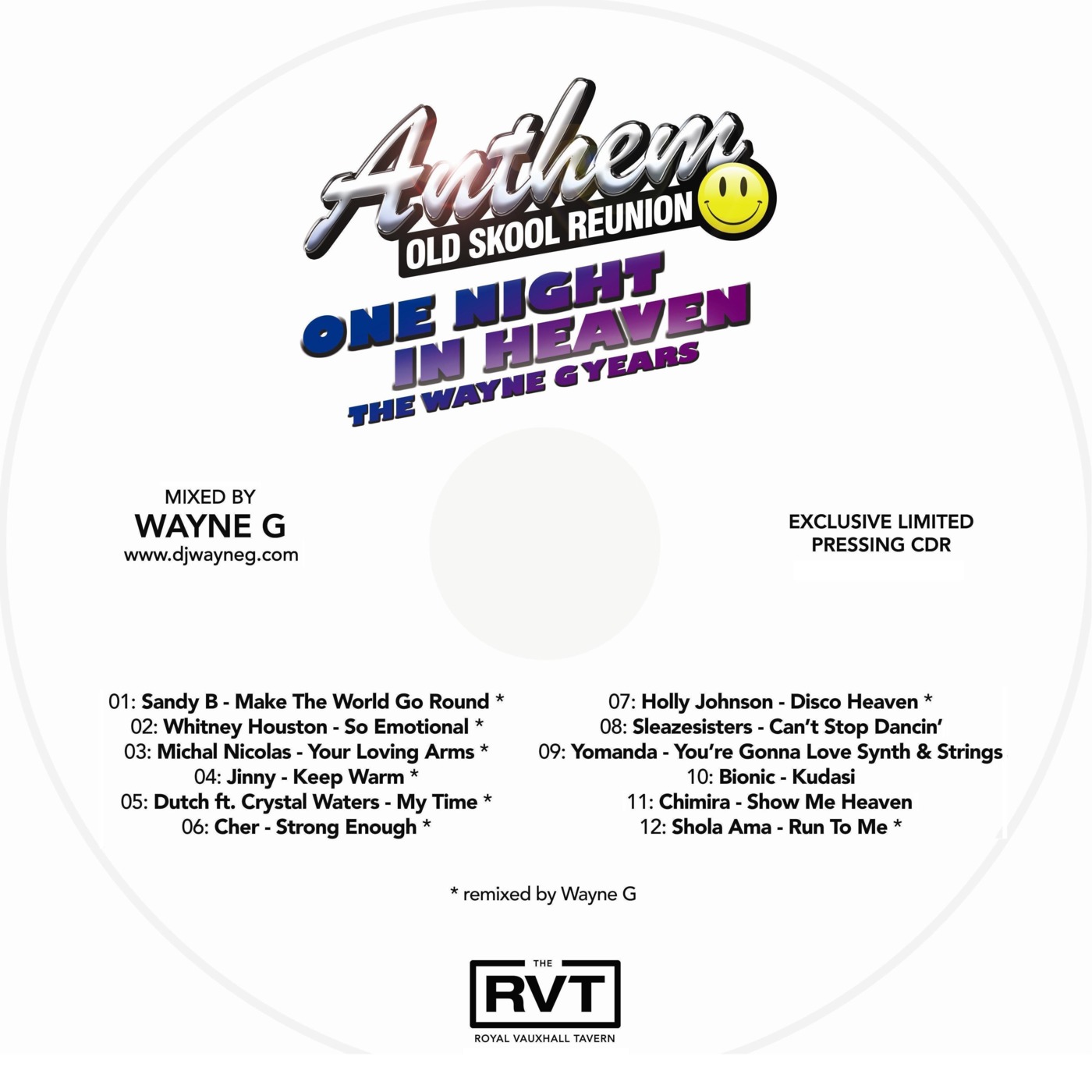 Wayne G - Heaven Anthems - CLASSIC SET