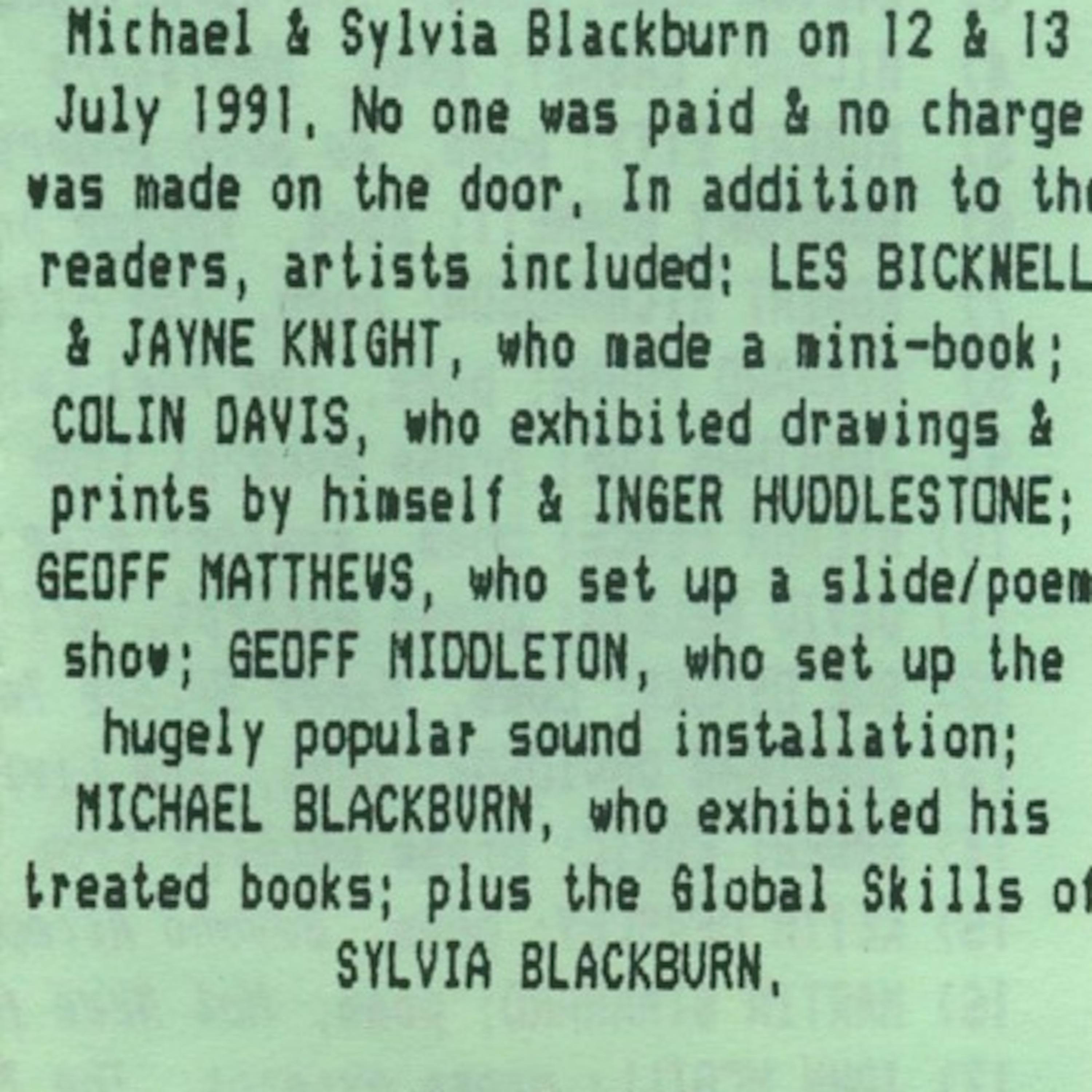 Michael Blackburn