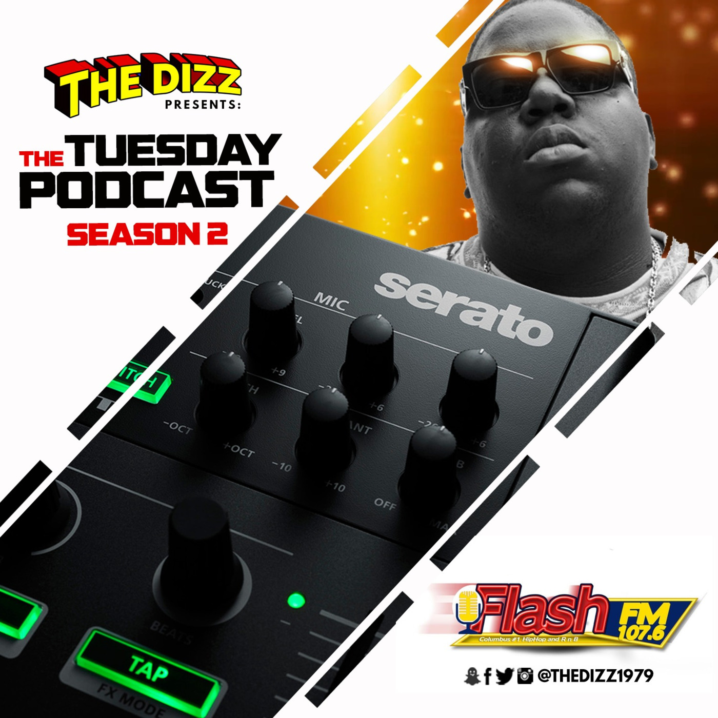 Episode 27: The Tuesday Podcast 5-22-18 [Season 2, Episode 8]  [#flash1076columbus #notoriousbigset]