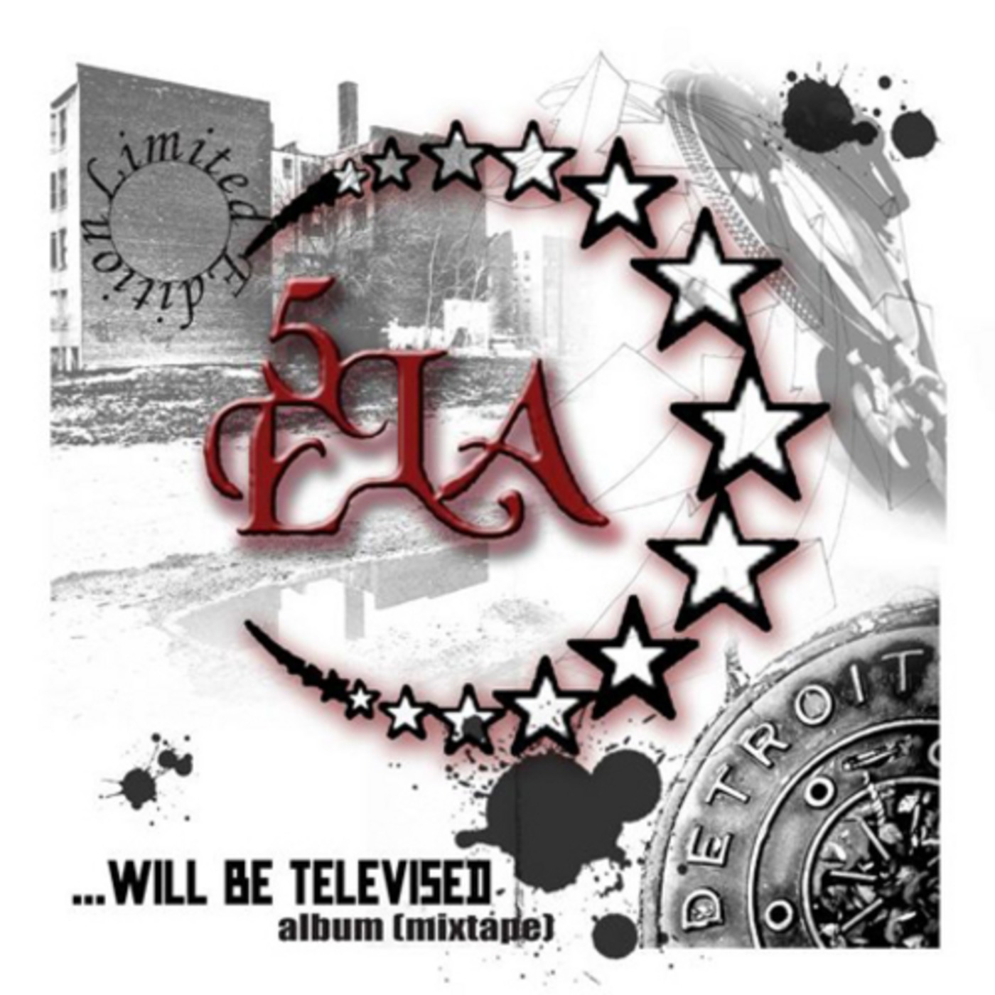5 ELA's ... WILL BE TELEVISED by DJ Sicari ft Baatin Of Slum Village, Finale, J Dilla, 9th Wonder, RIP Proof!