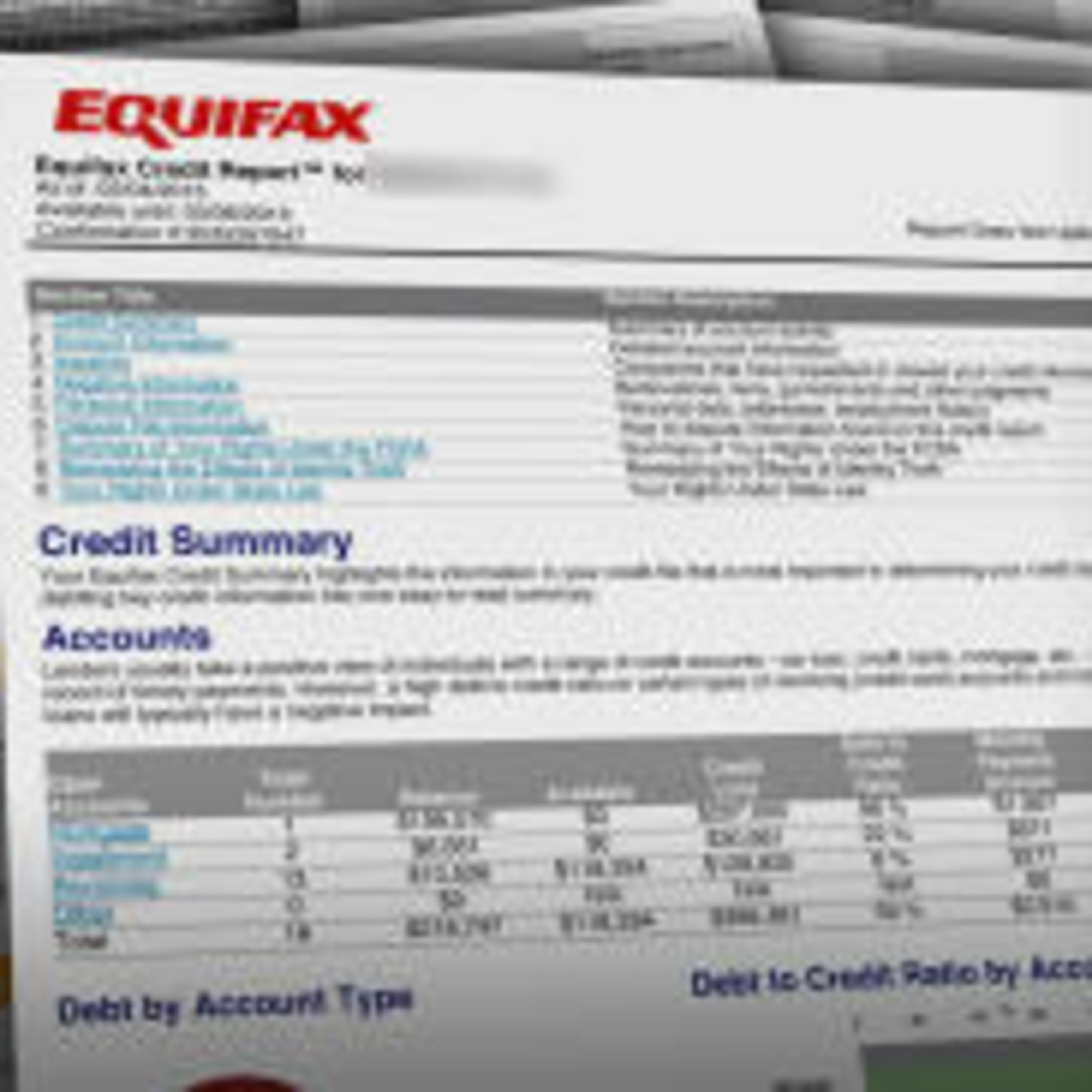 Credit Reports Errors 2013