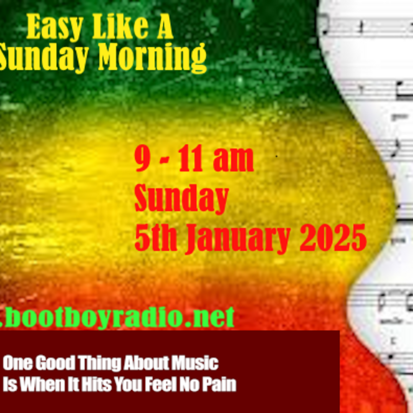 Episode 1: Easy Like A Sunday Morning S3 E1 05/01/2025 episode artwork