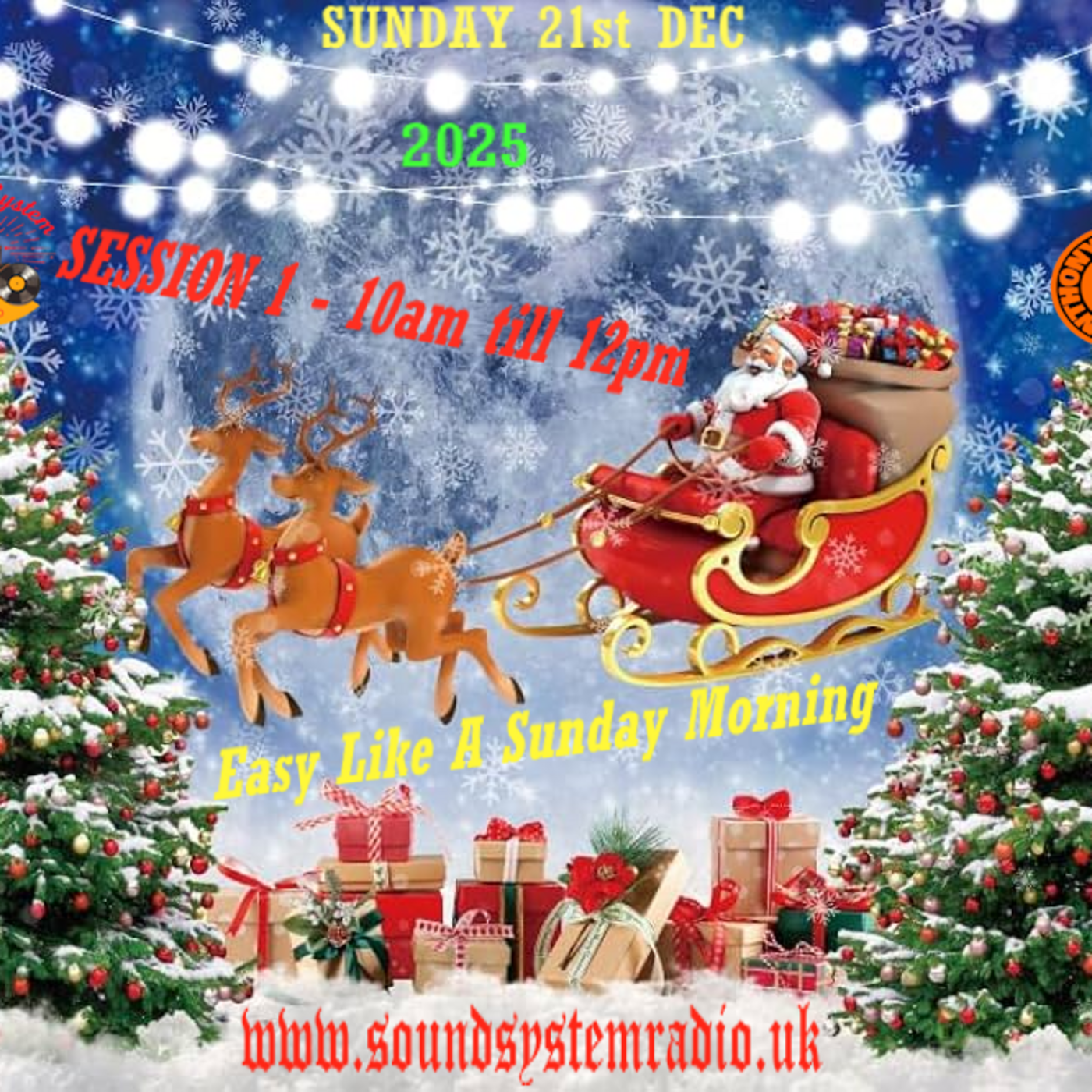 Episode 8: Easy Like A Sunday Morning S4 E8 XMAS MIX ONE 21/12/2025 episode artwork