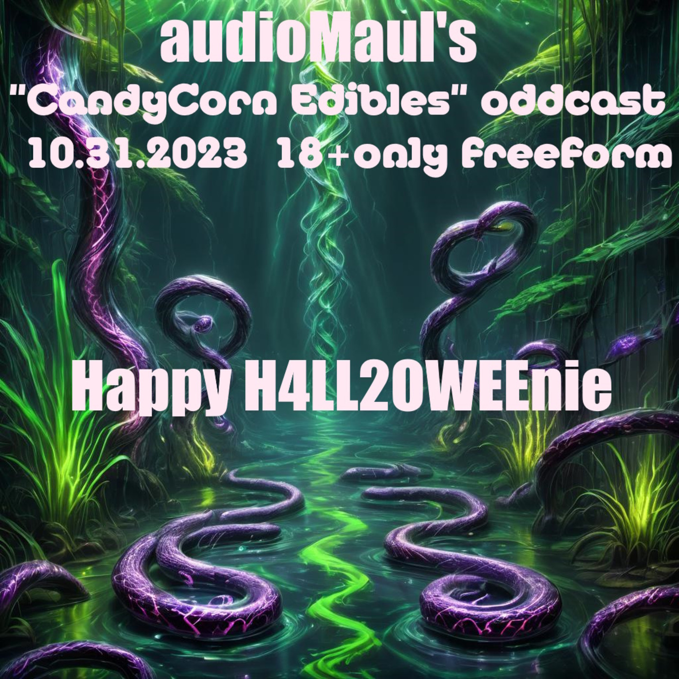 Episode 11: audioMaul's "candyCorn edibles" Halloweenie 'oddcast' 10.31.23 episode artwork