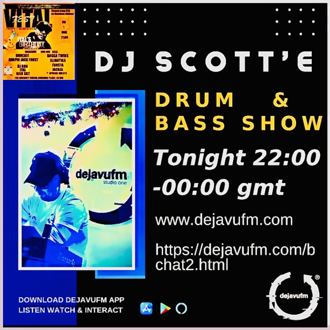 Scotte's Monday Night 'Drum&Bass' Show: 12/02/2024