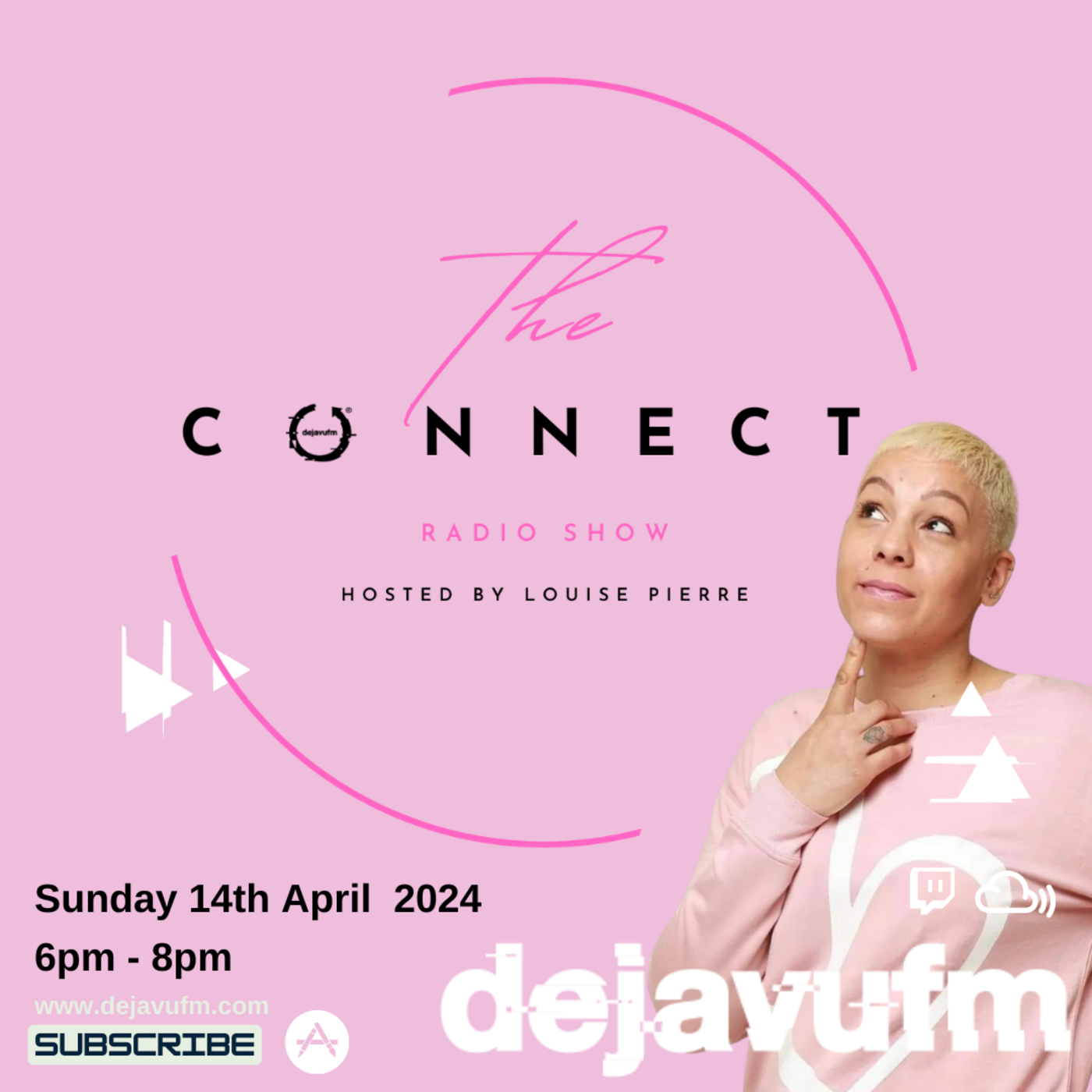 The Connect Show with Louise Pierre –  Episode 1 featuring DJ MAK10