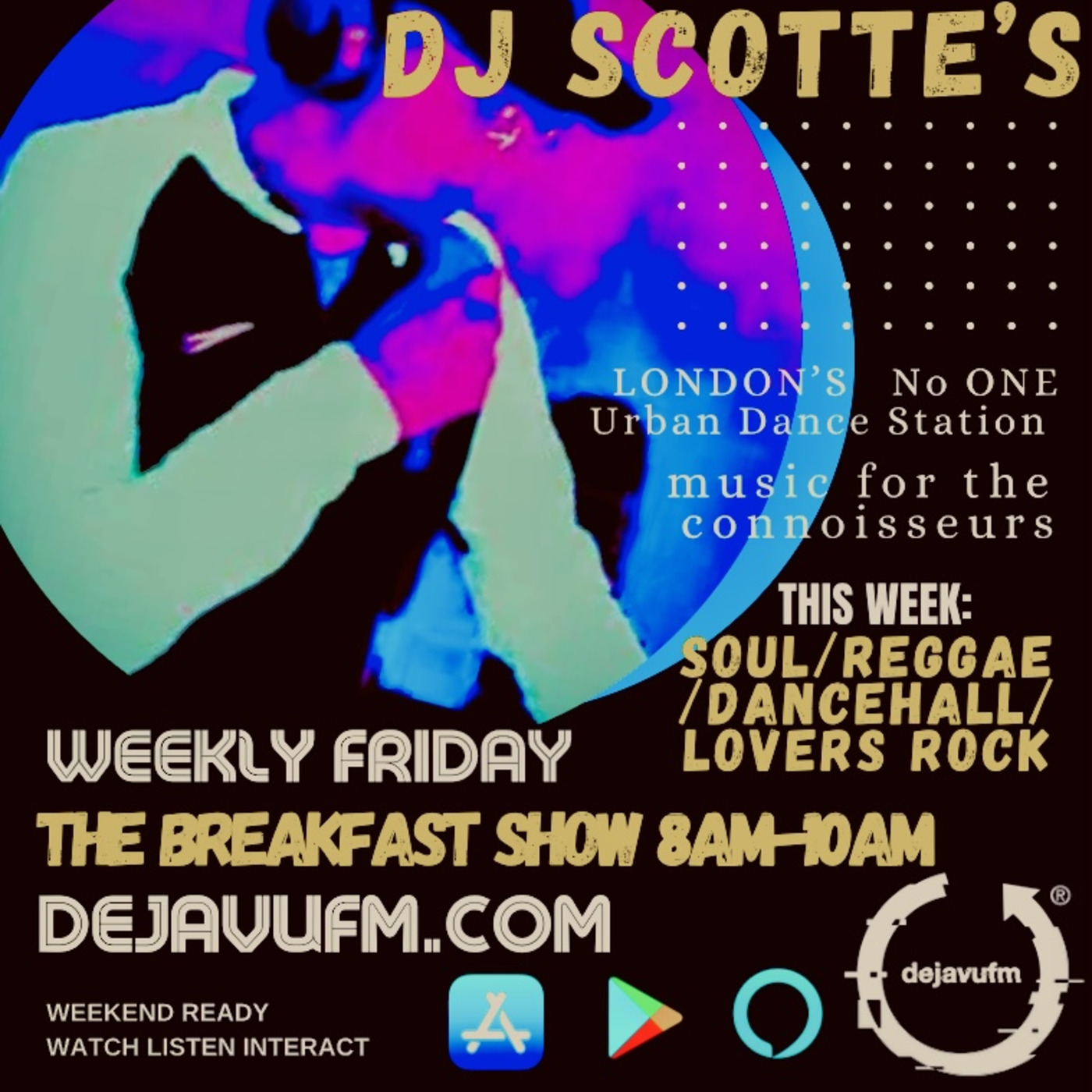 Scottigan's Weekly Friday Morning Reggae/Lovers Rock Breakfast Show: 2I/03/2025