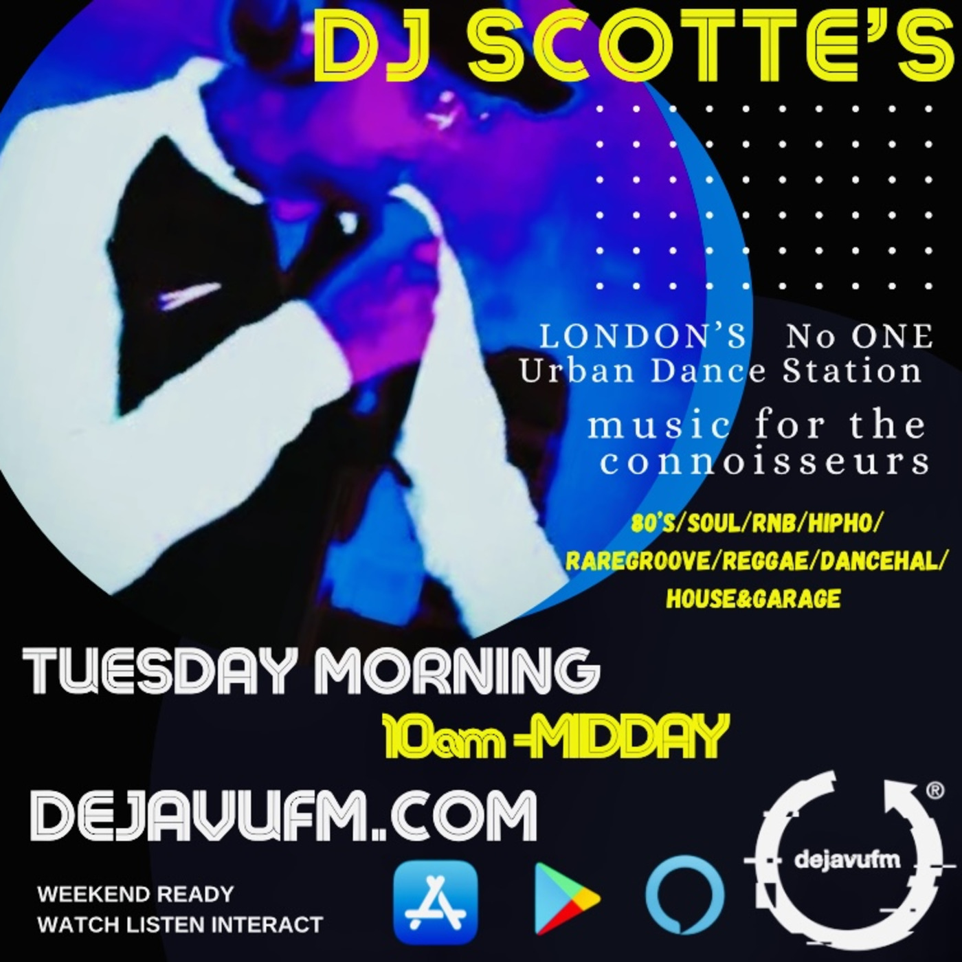 Scotte’s Weekly Tuesday Upfront Soulful House Show: 25/04/2025