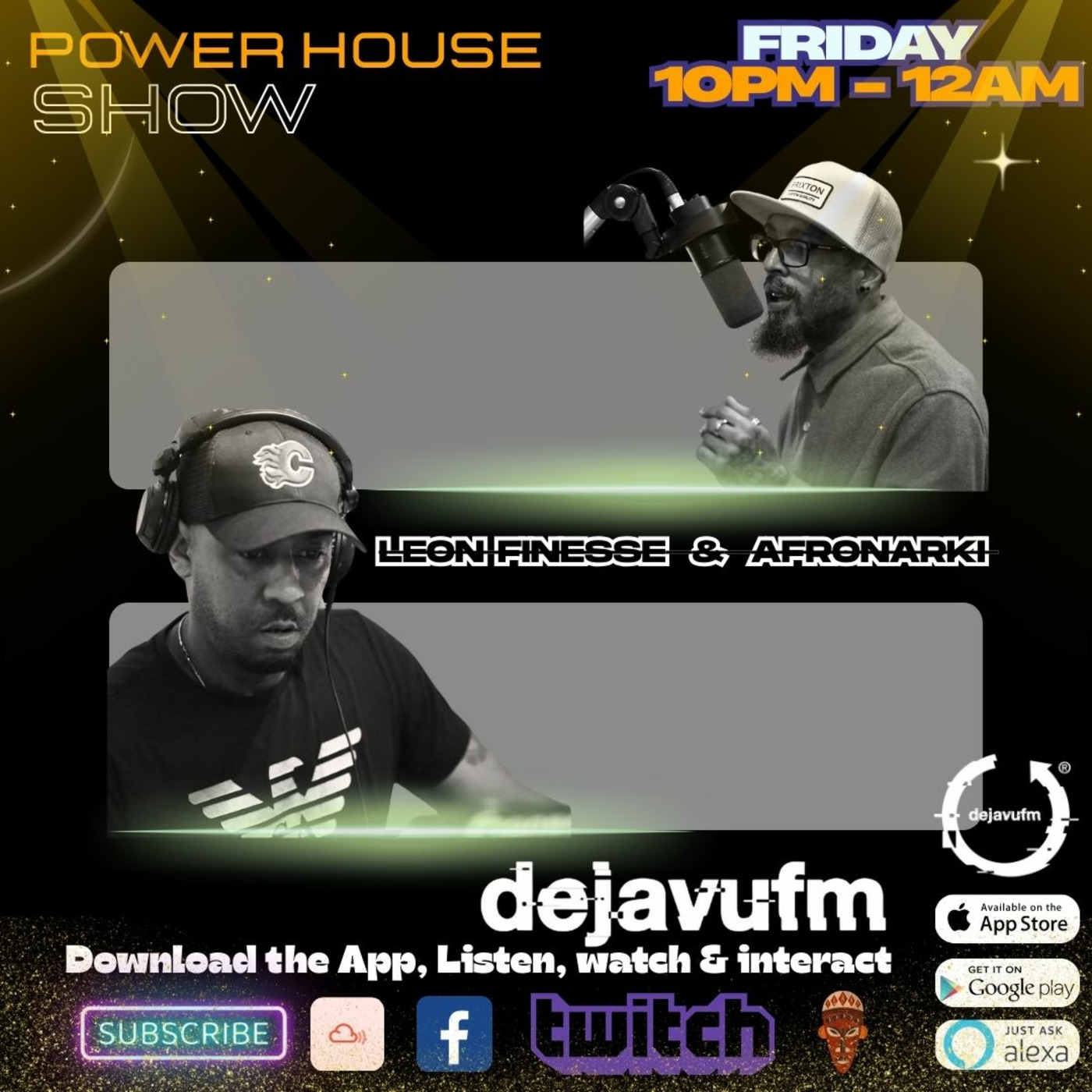 Power House Show Leon Finesse & Afronarki Episode 56 Friday 11th May 2025 – dejavufm