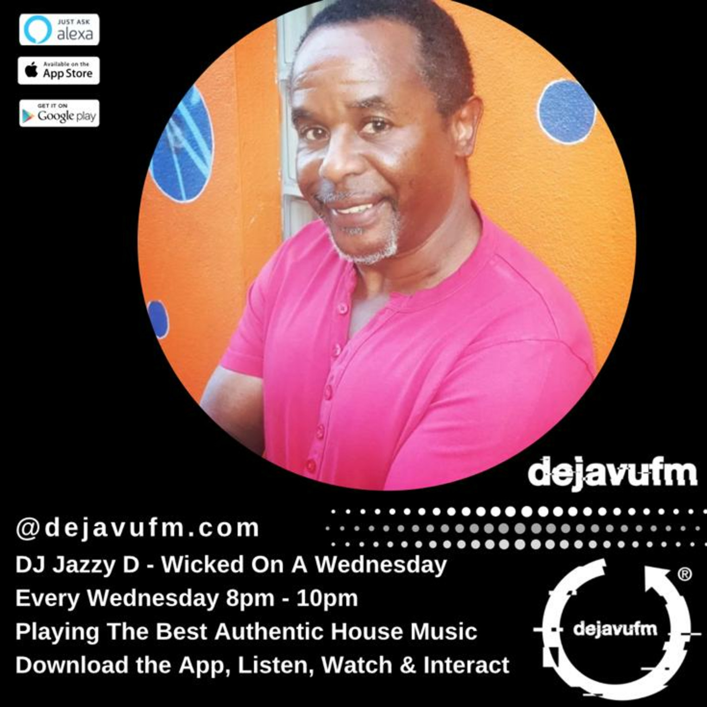 jazzyd wicked on a Wednesday 14 May 2025 Dejavufm