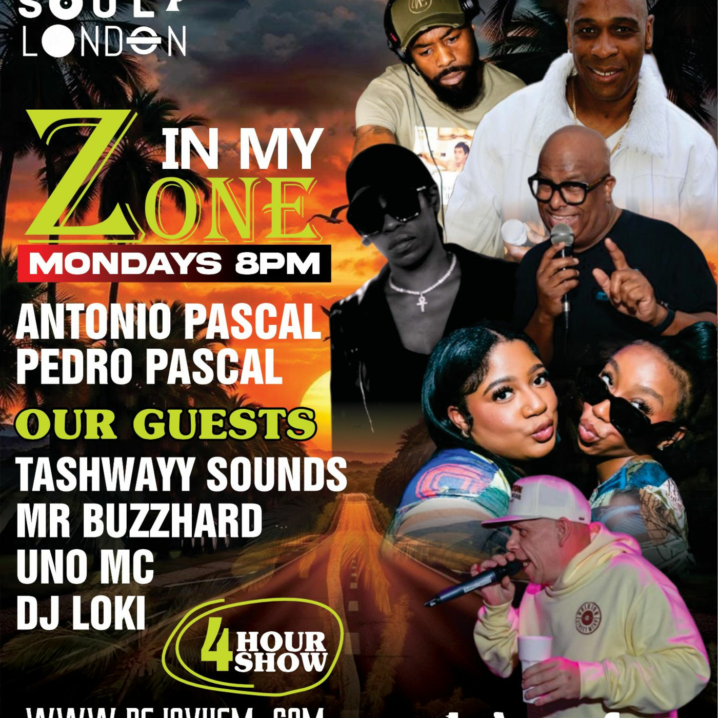 In My Zone – Episode 10 – 2/6/2025 Antonio Pascal & Pedro Pascal On Dejavu Fm