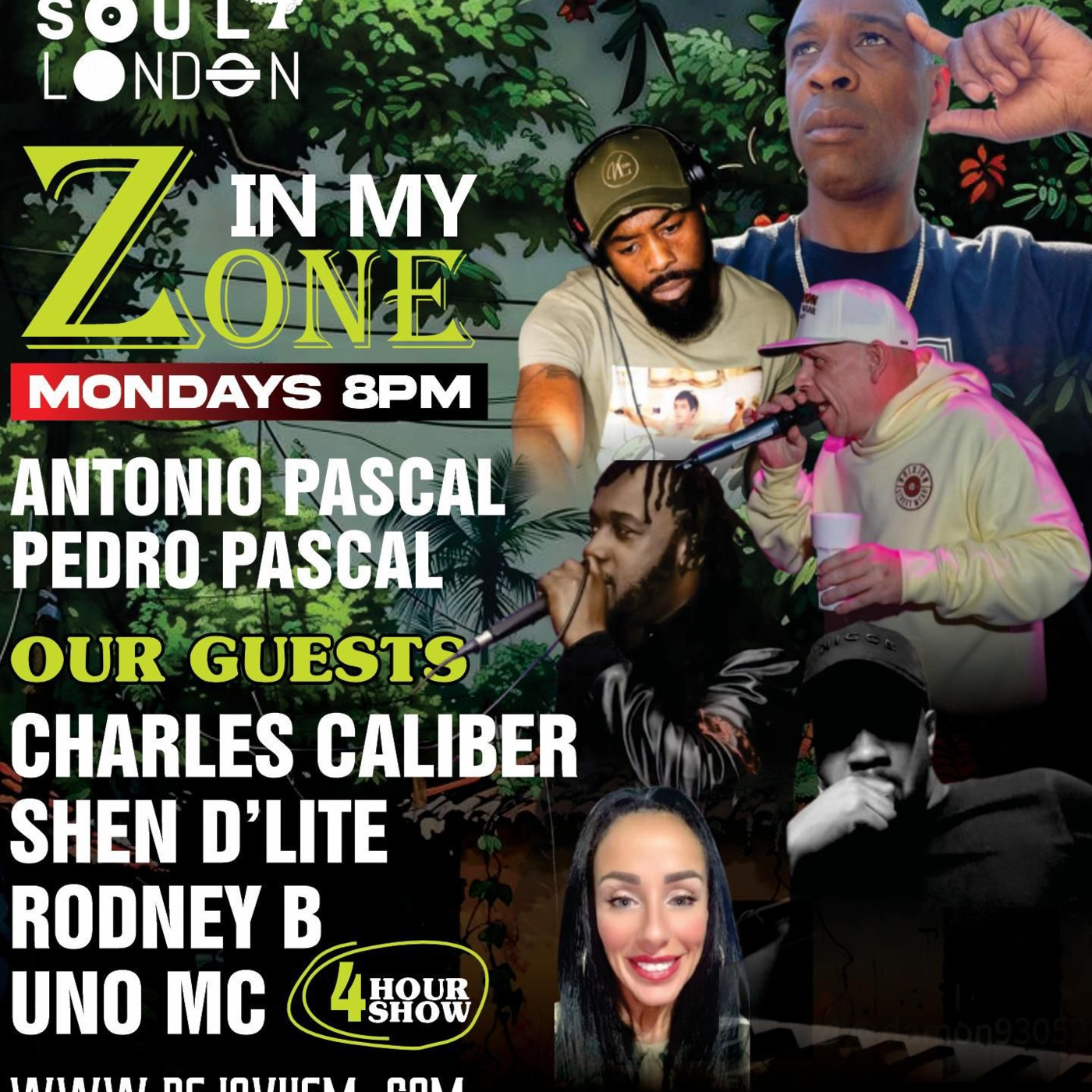In My Zone - Episode 12 - 17/6/2025 Antonio Pascal & Pedro Pascal On Dejavu FM episode artwork