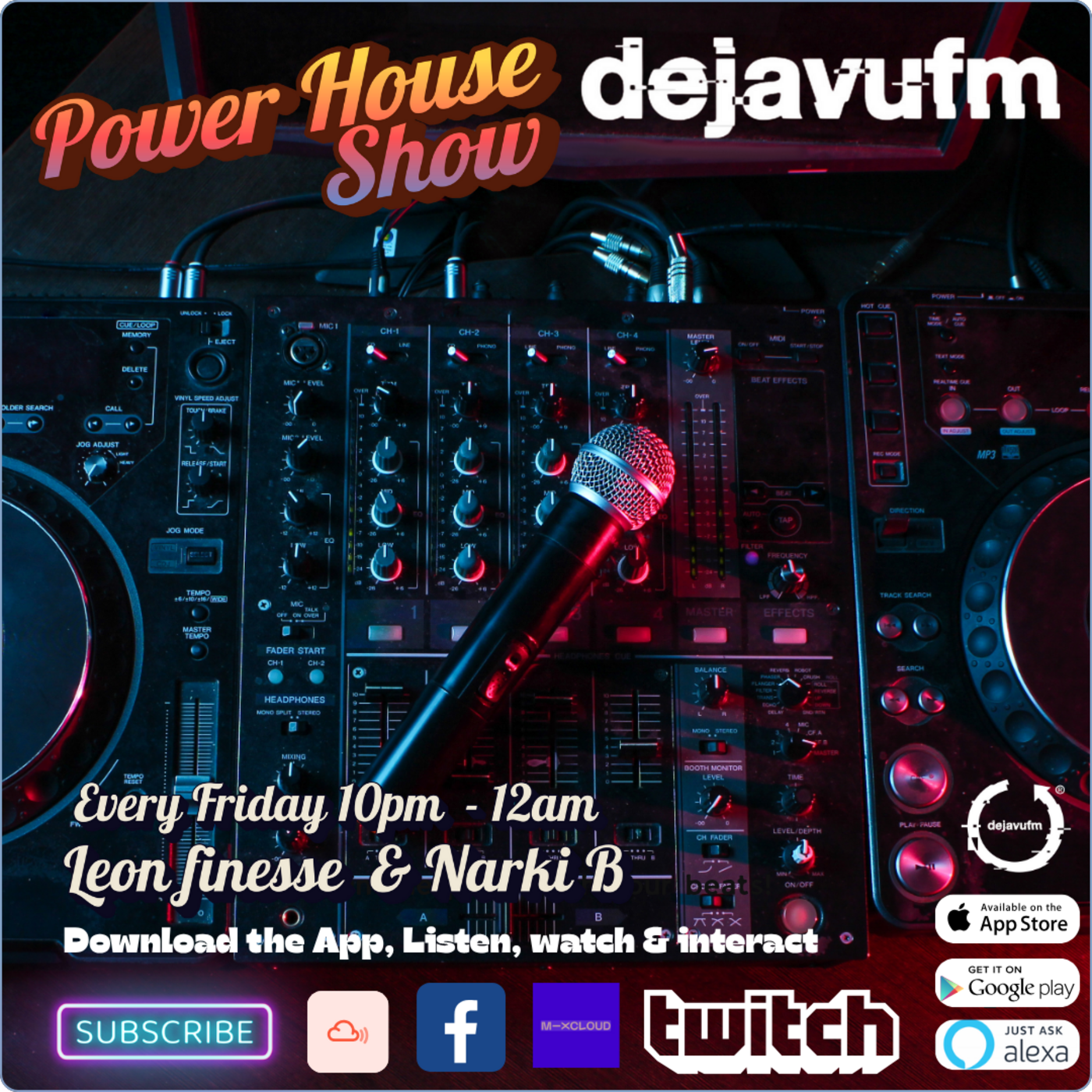Power House Show Leon Finesse & Narki B Episode 58 Friday 27th June 2025 - dejavufm