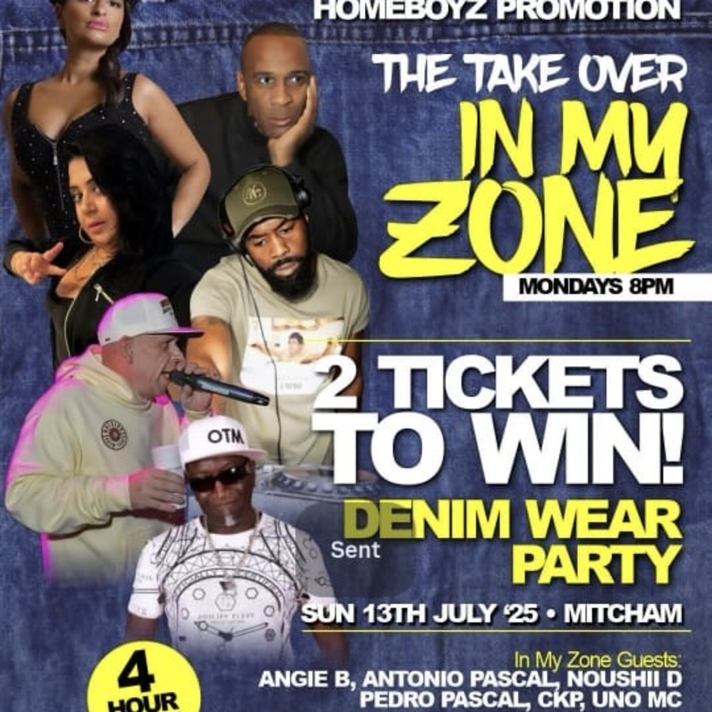 In My Zone - Episode 14 - 30/6/2025 Antonio Pascal & Pedro Pascal On Dejavu FM